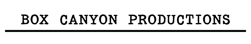 Box Canyon Productions Logo