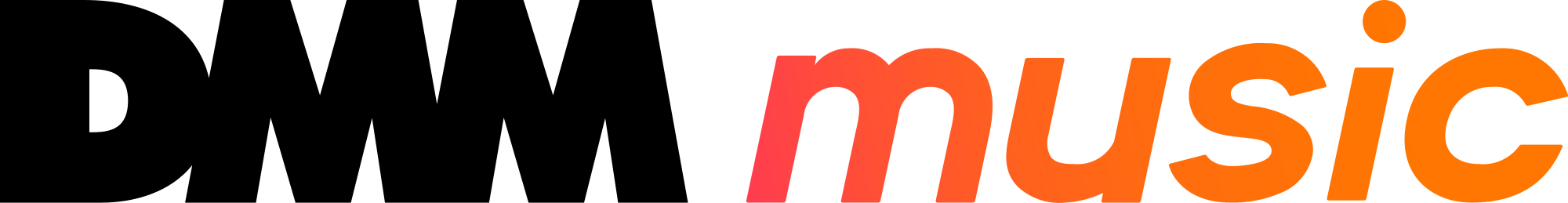 DMM music Logo