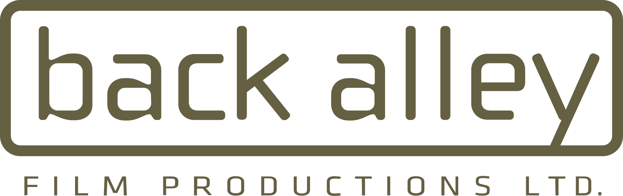 Back Alley Film Productions Logo