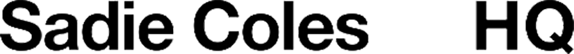 Sadie Coles HQ Logo