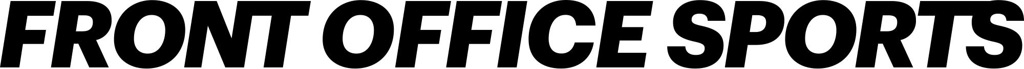 Front Office Sports Logo