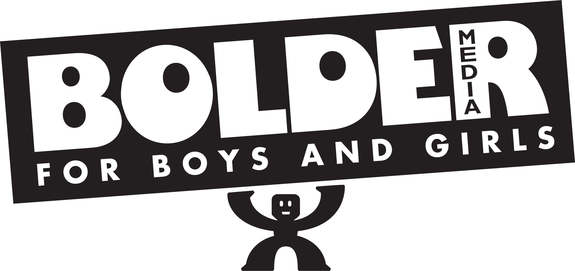 Bolder Media for Boys and Girls Logo