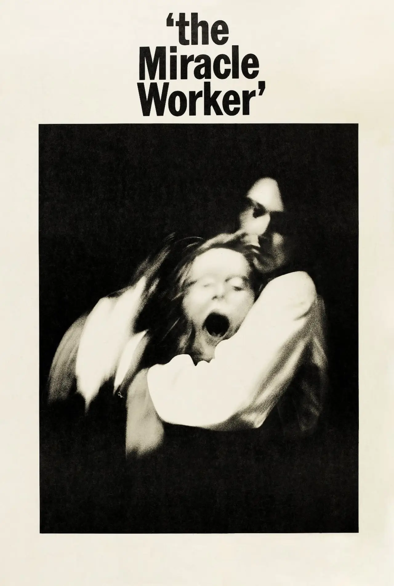 Movie poster "The Miracle Worker"