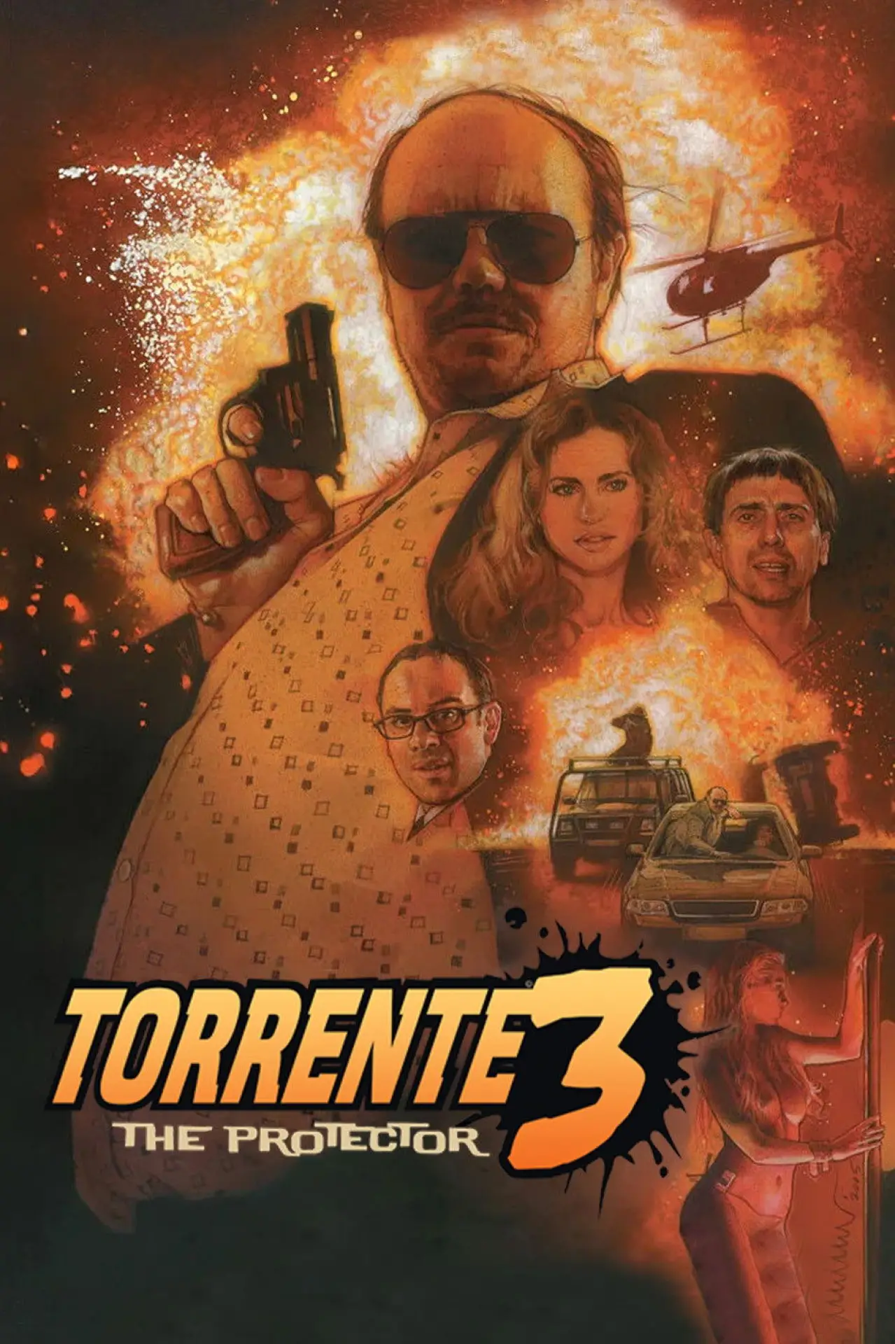 Movie poster "Torrente 3: The Protector"