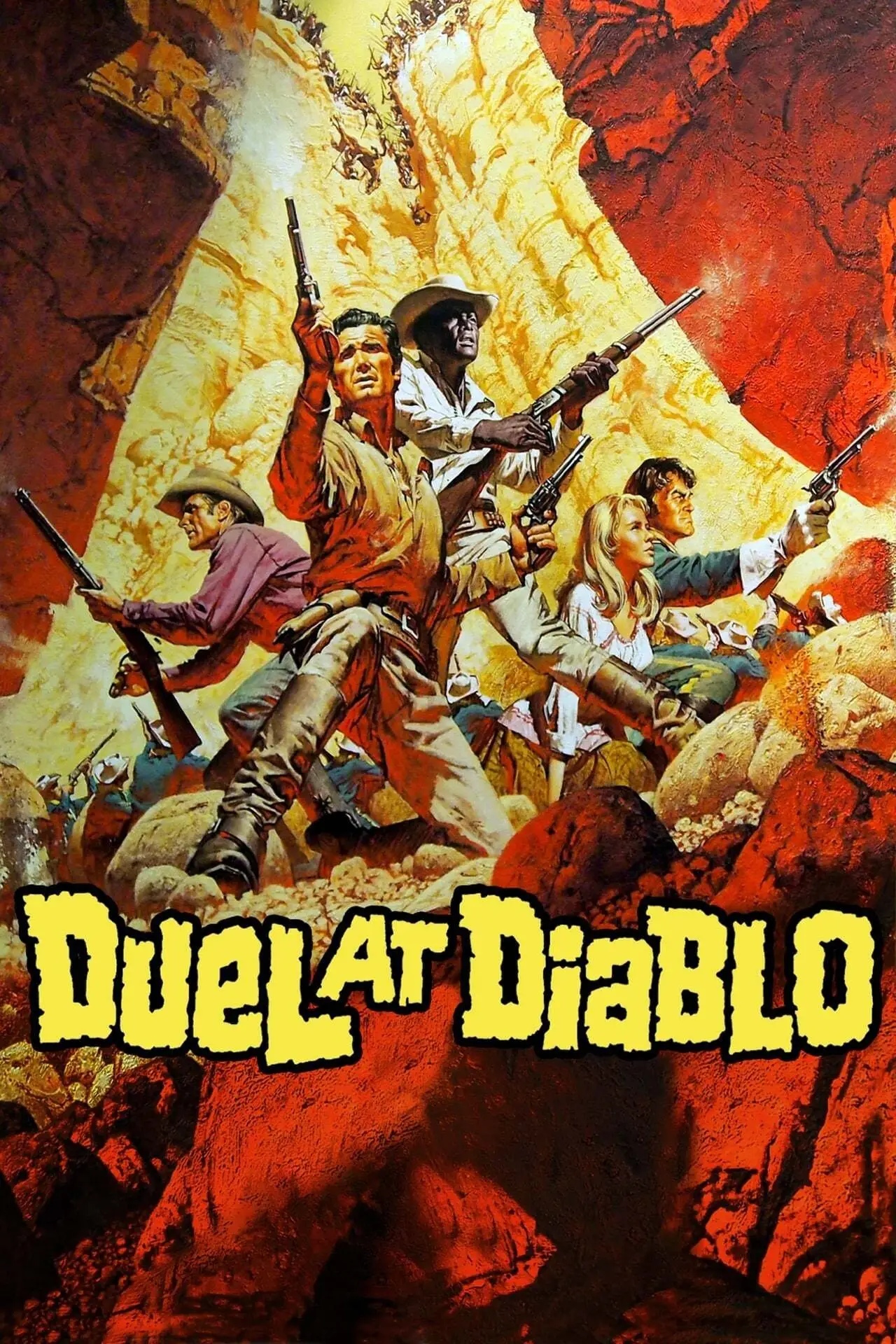 Movie poster "Duel at Diablo"