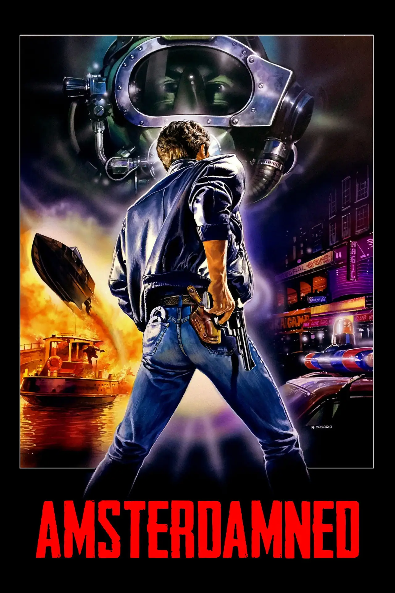 Movie poster "Amsterdamned"