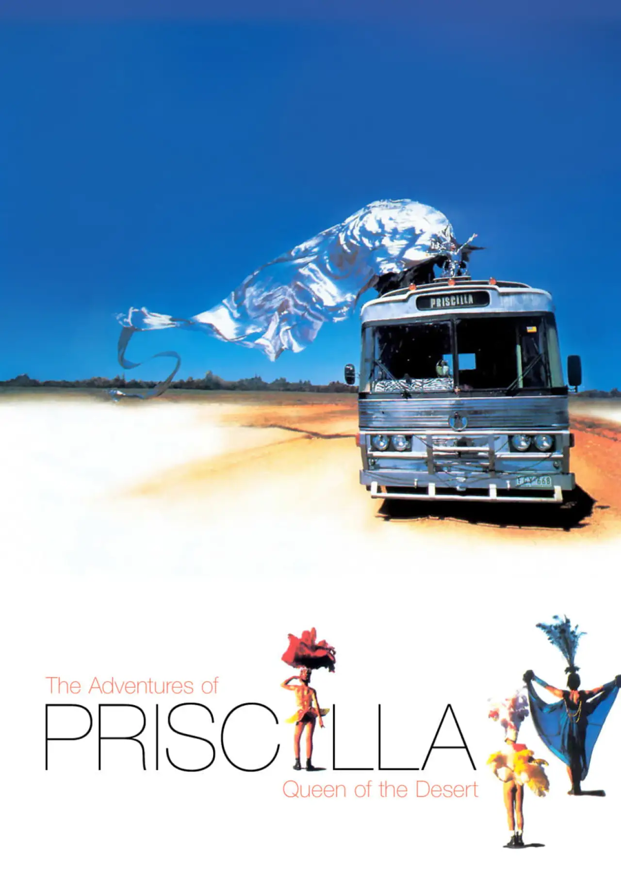 Movie poster "The Adventures of Priscilla, Queen of the Desert"