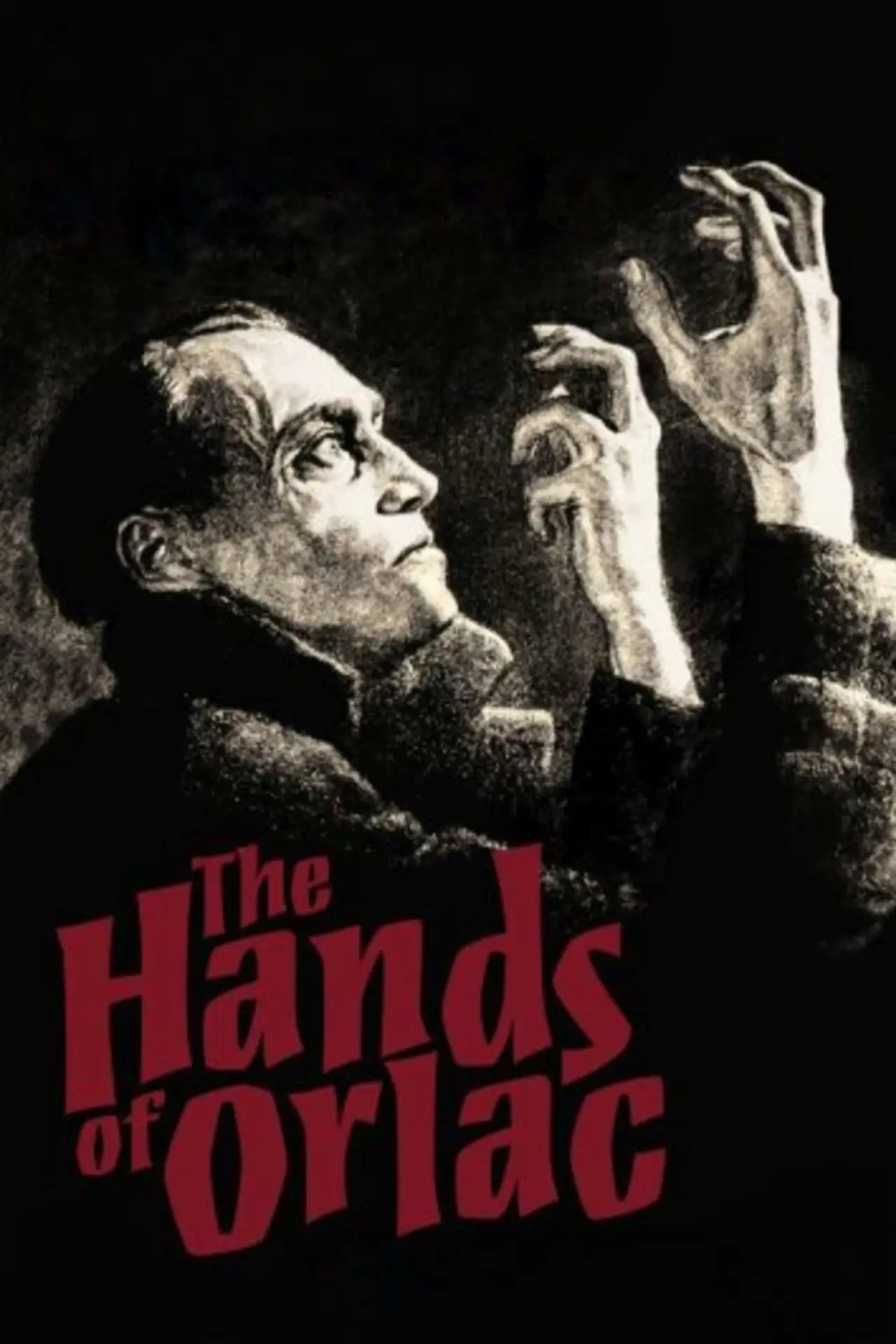 Movie poster "The Hands of Orlac"