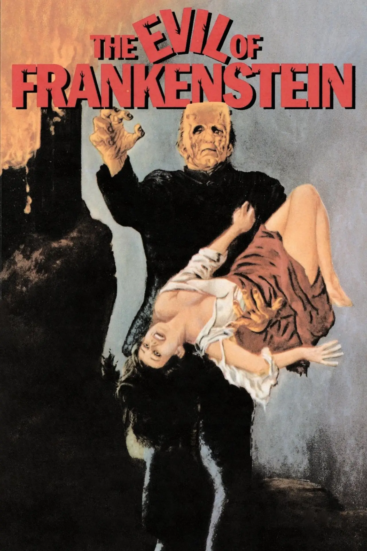 Movie poster "The Evil of Frankenstein"