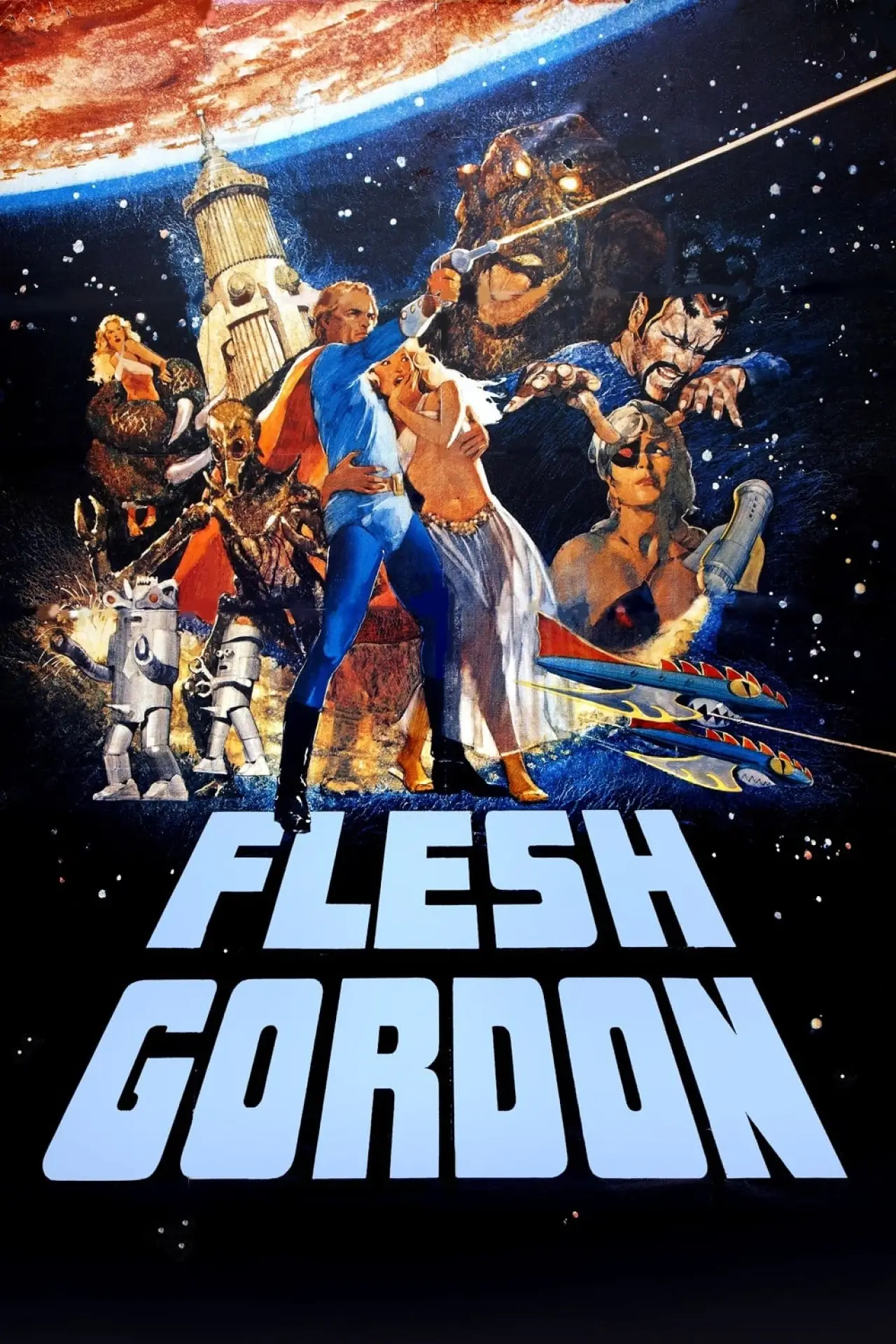 Movie poster "Flesh Gordon"