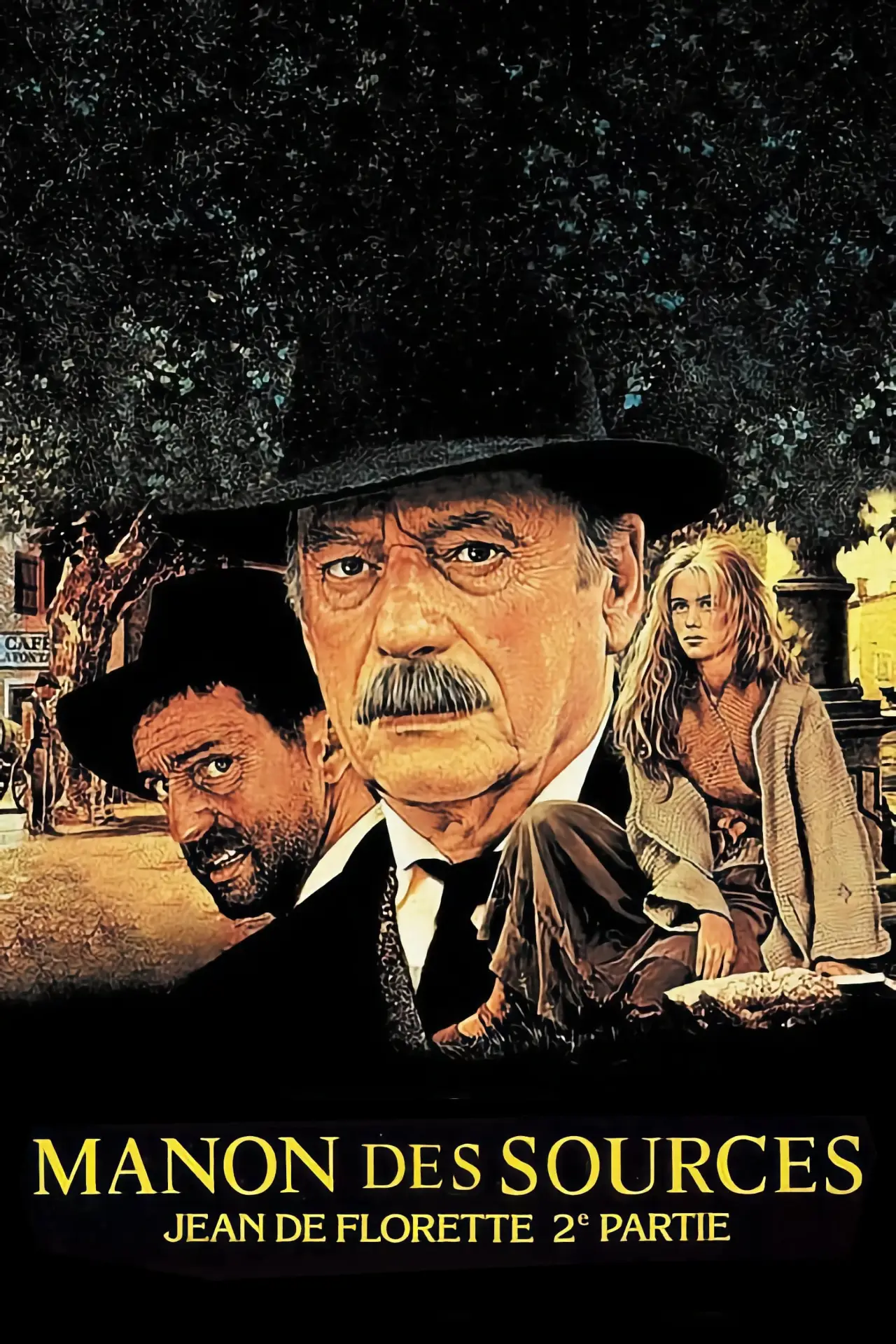 Movie poster "Manon of the Spring"