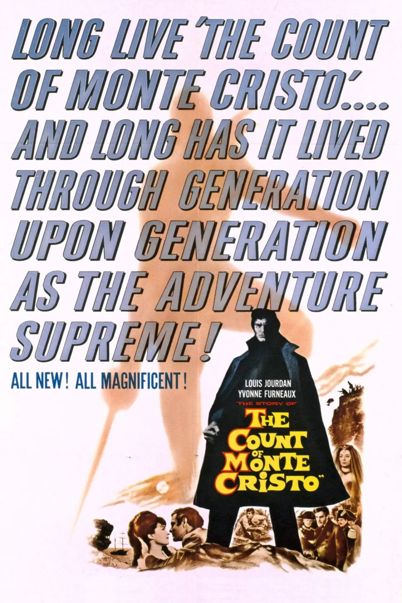 Movie poster "The Count of Monte Cristo"