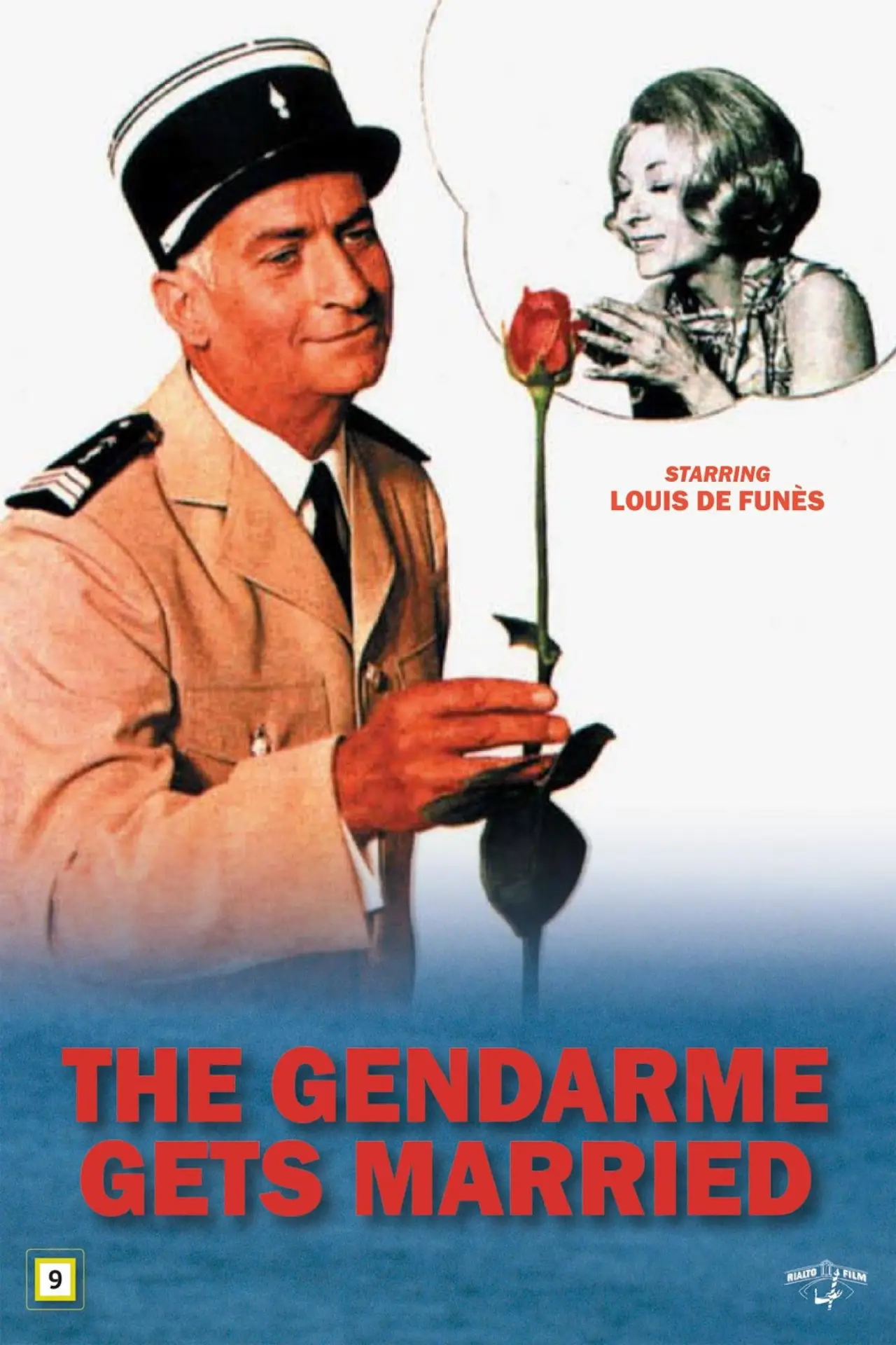 Movie poster "The Gendarme Gets Married"