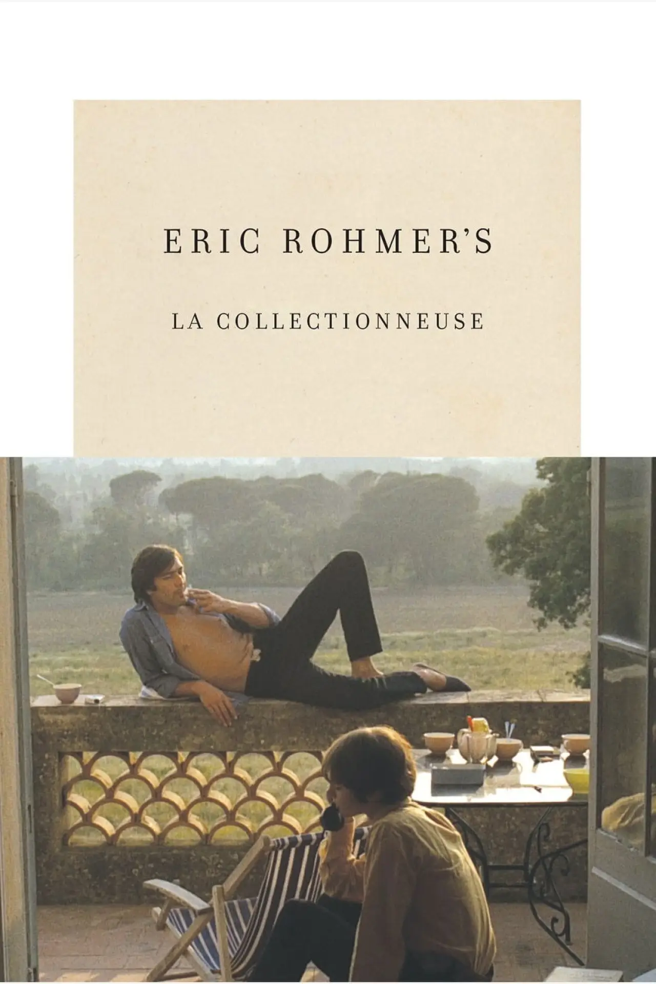 Movie poster "La Collectionneuse"