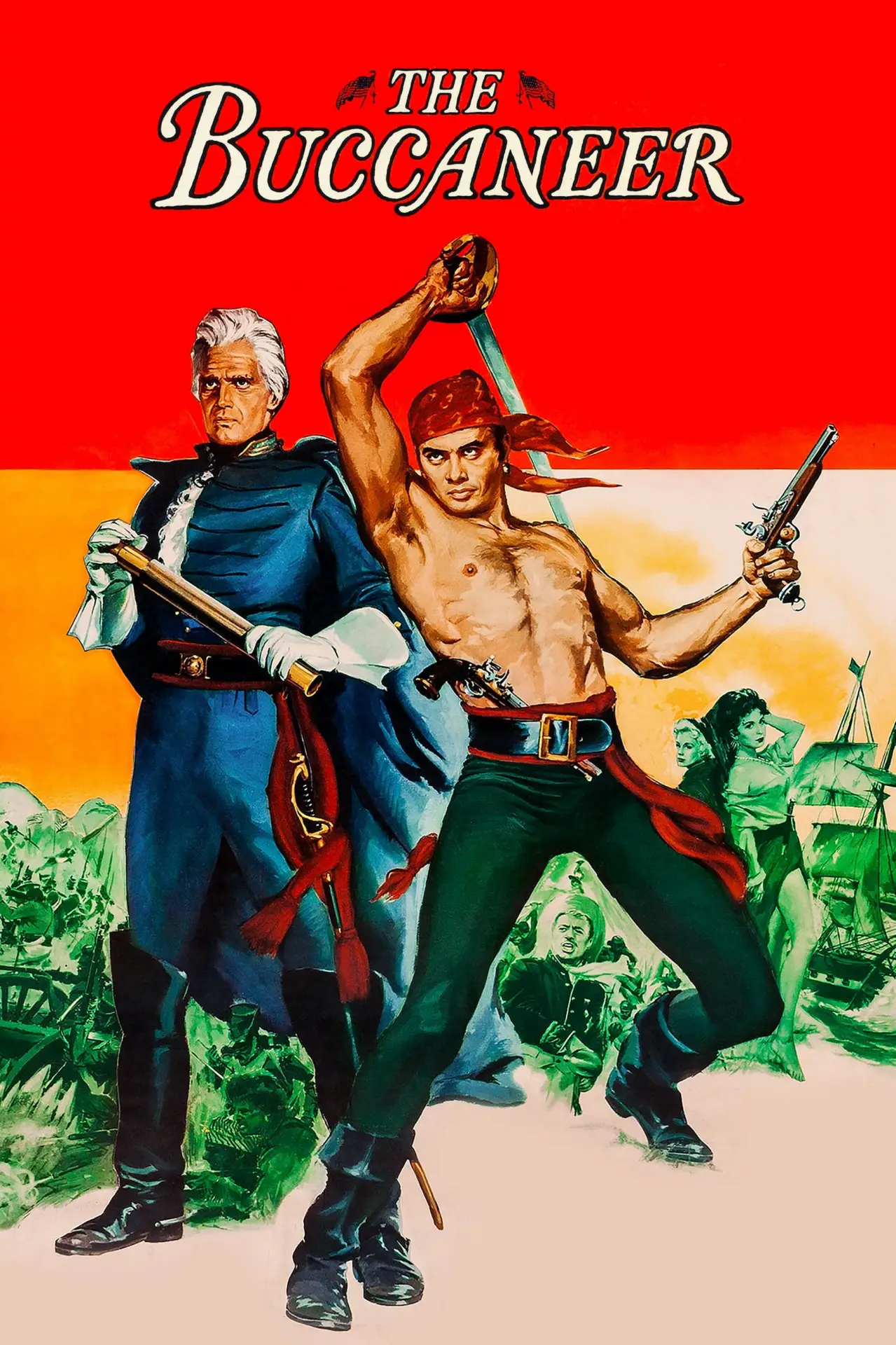Movie poster "The Buccaneer"