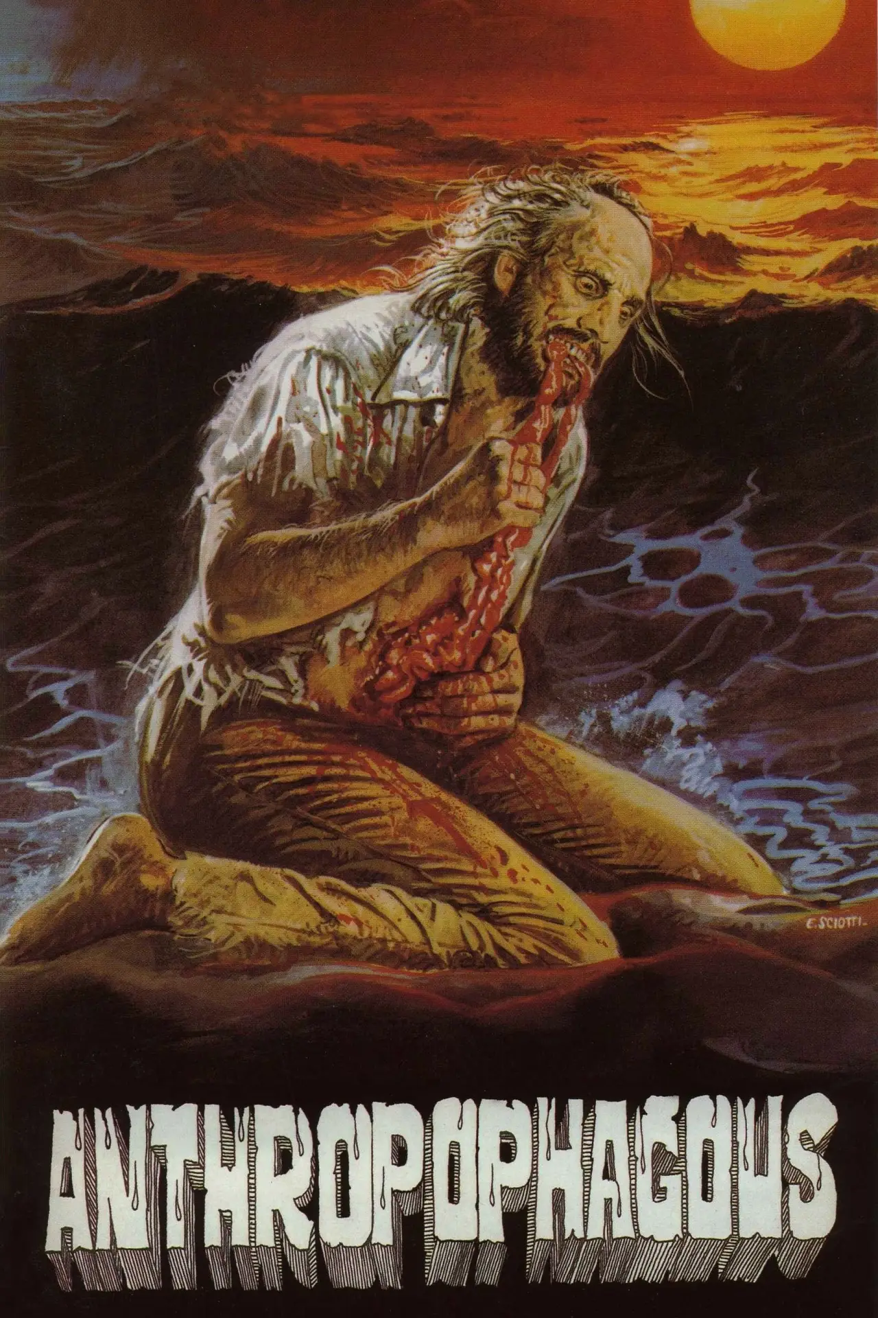 Movie poster "Anthropophagous"