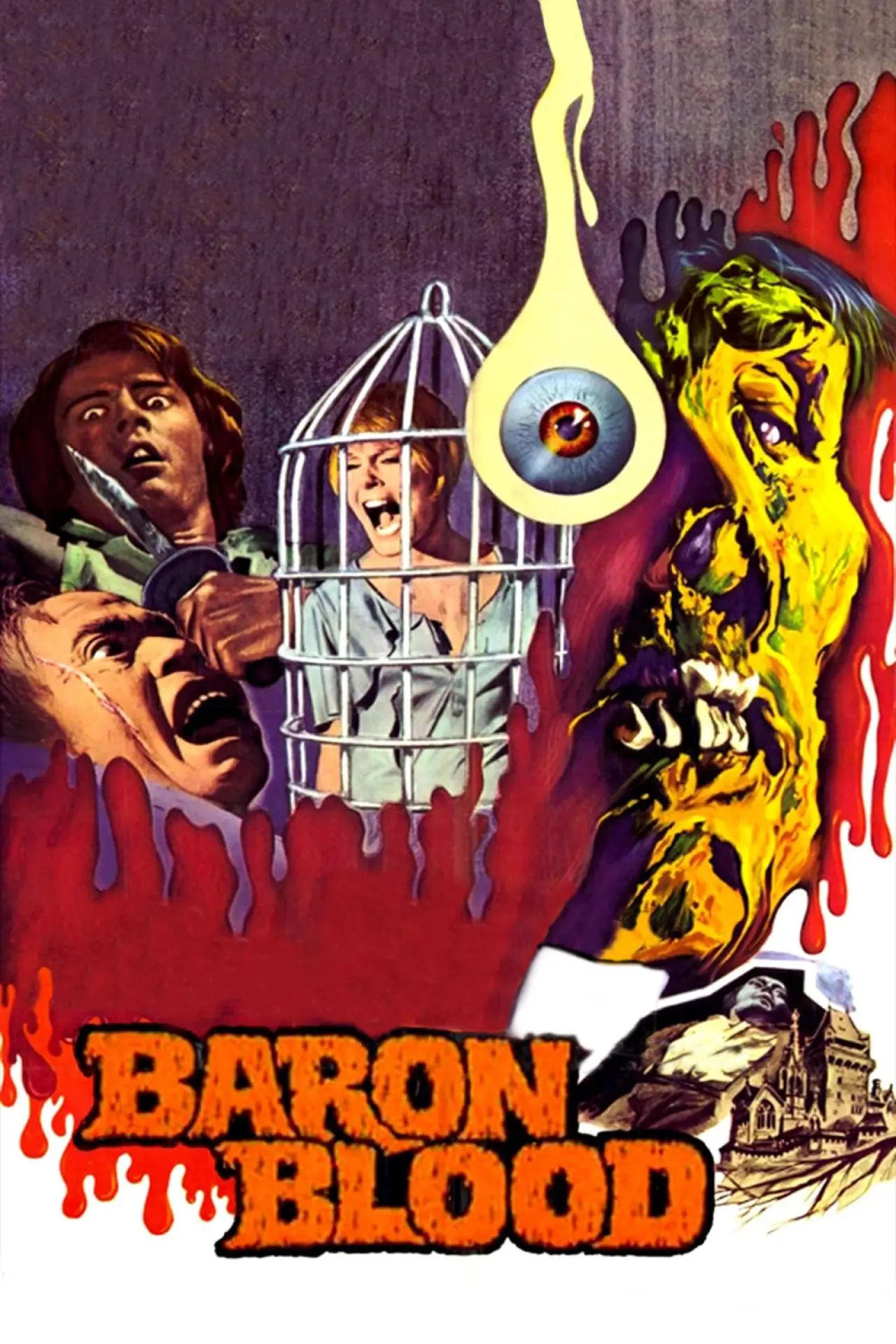 Movie poster "Baron Blood"
