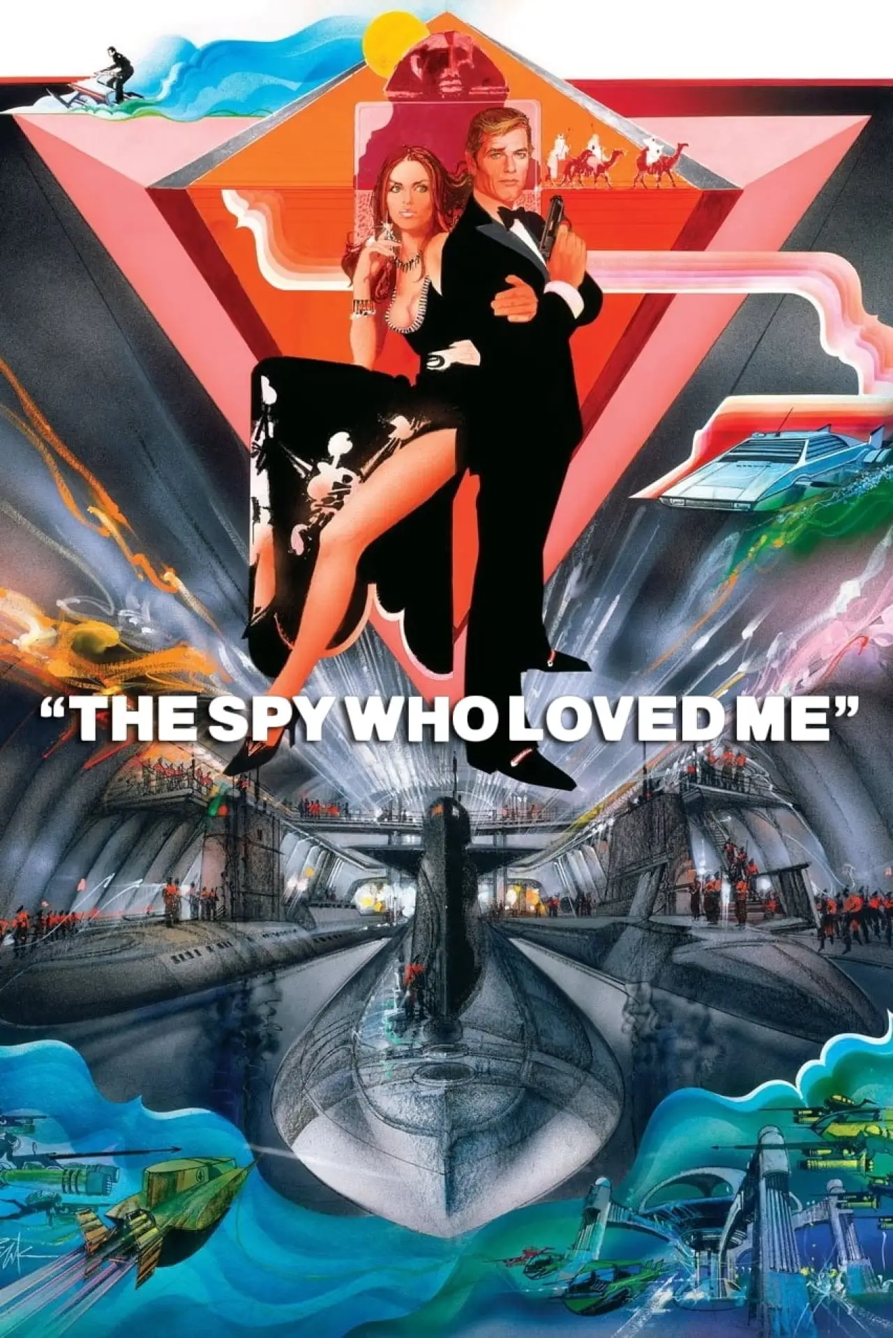 Movie poster "The Spy Who Loved Me"