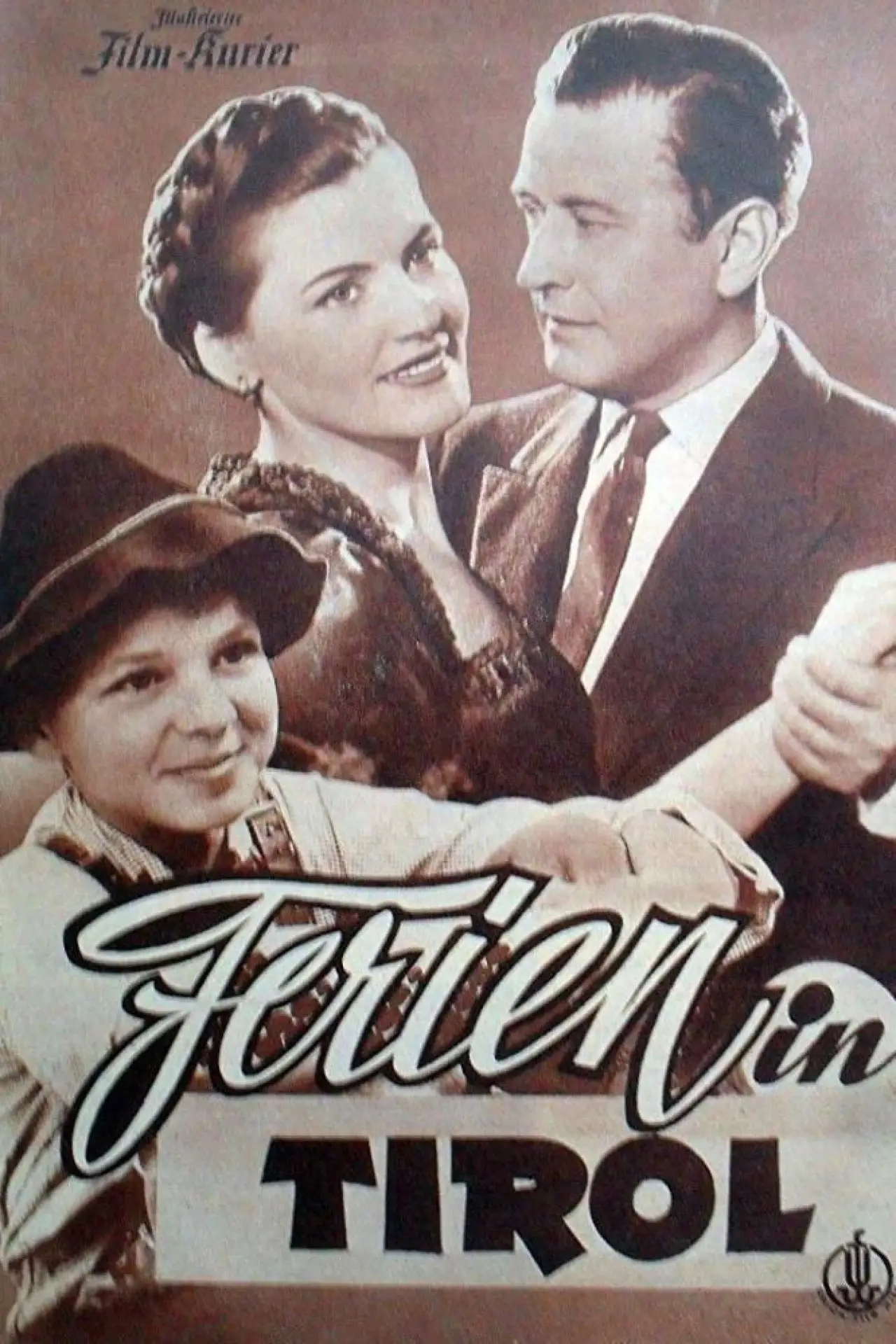 Movie poster "Holidays in Tyrol"