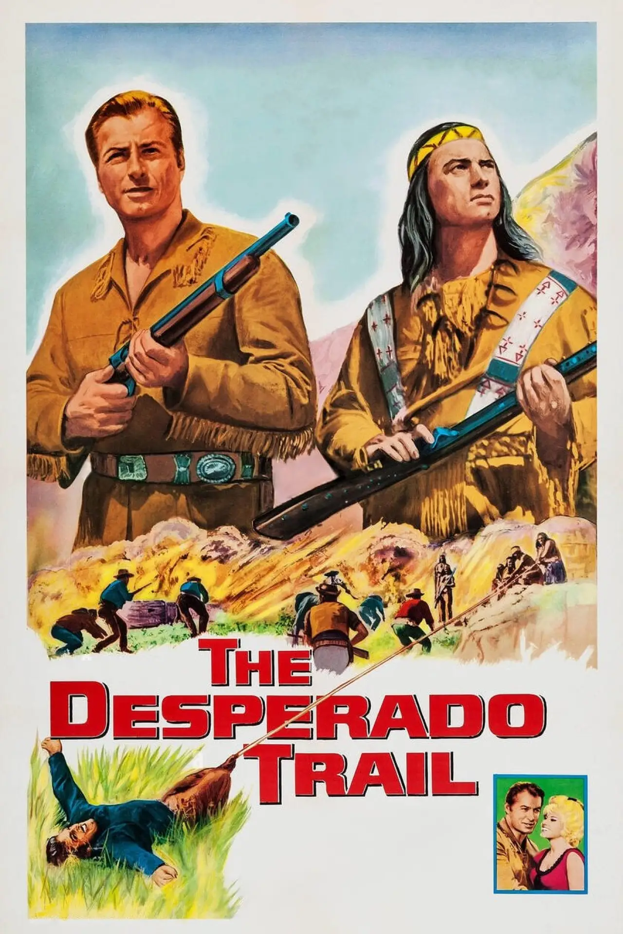 Movie poster "The Desperado Trail"