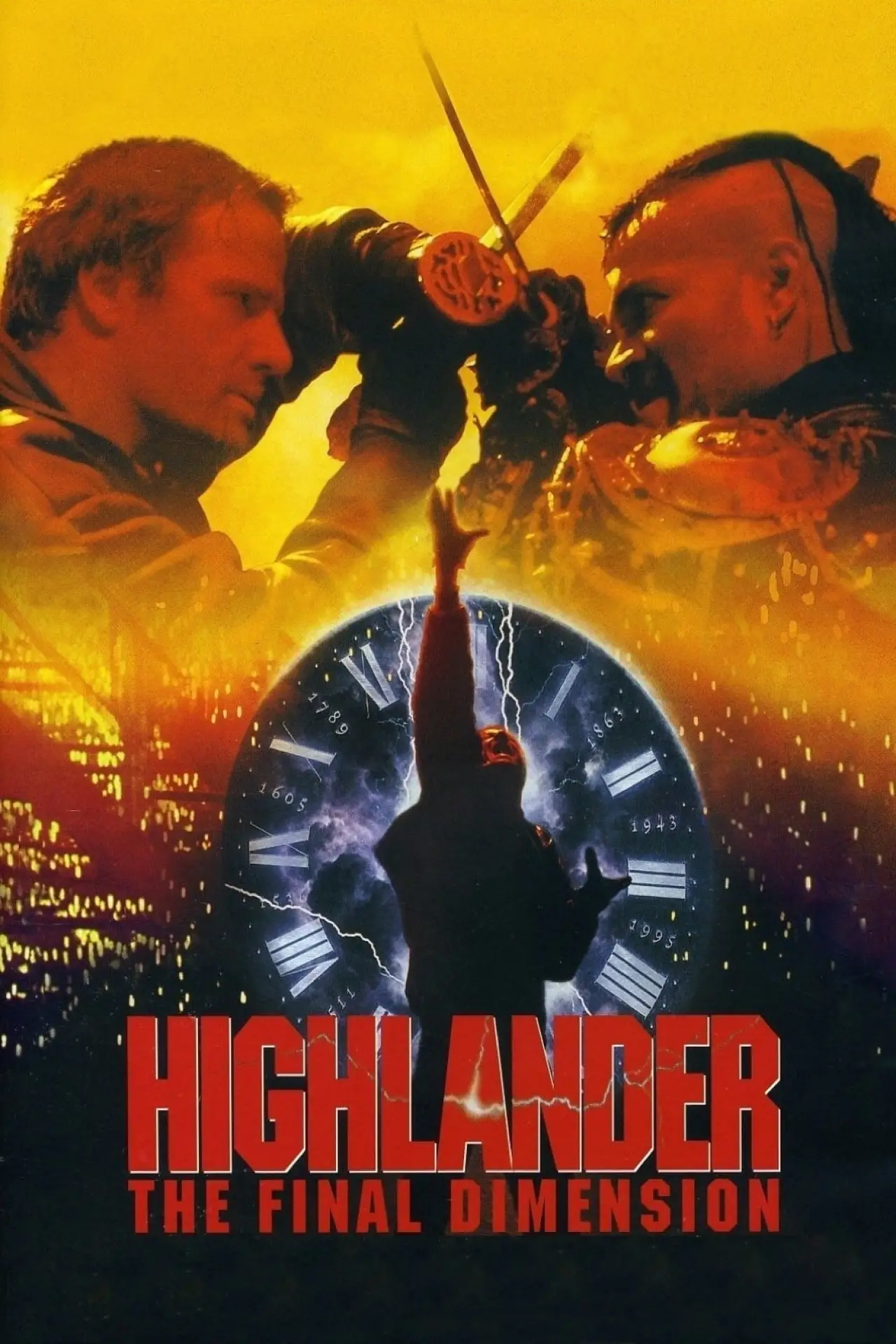 Movie poster "Highlander: The Final Dimension"