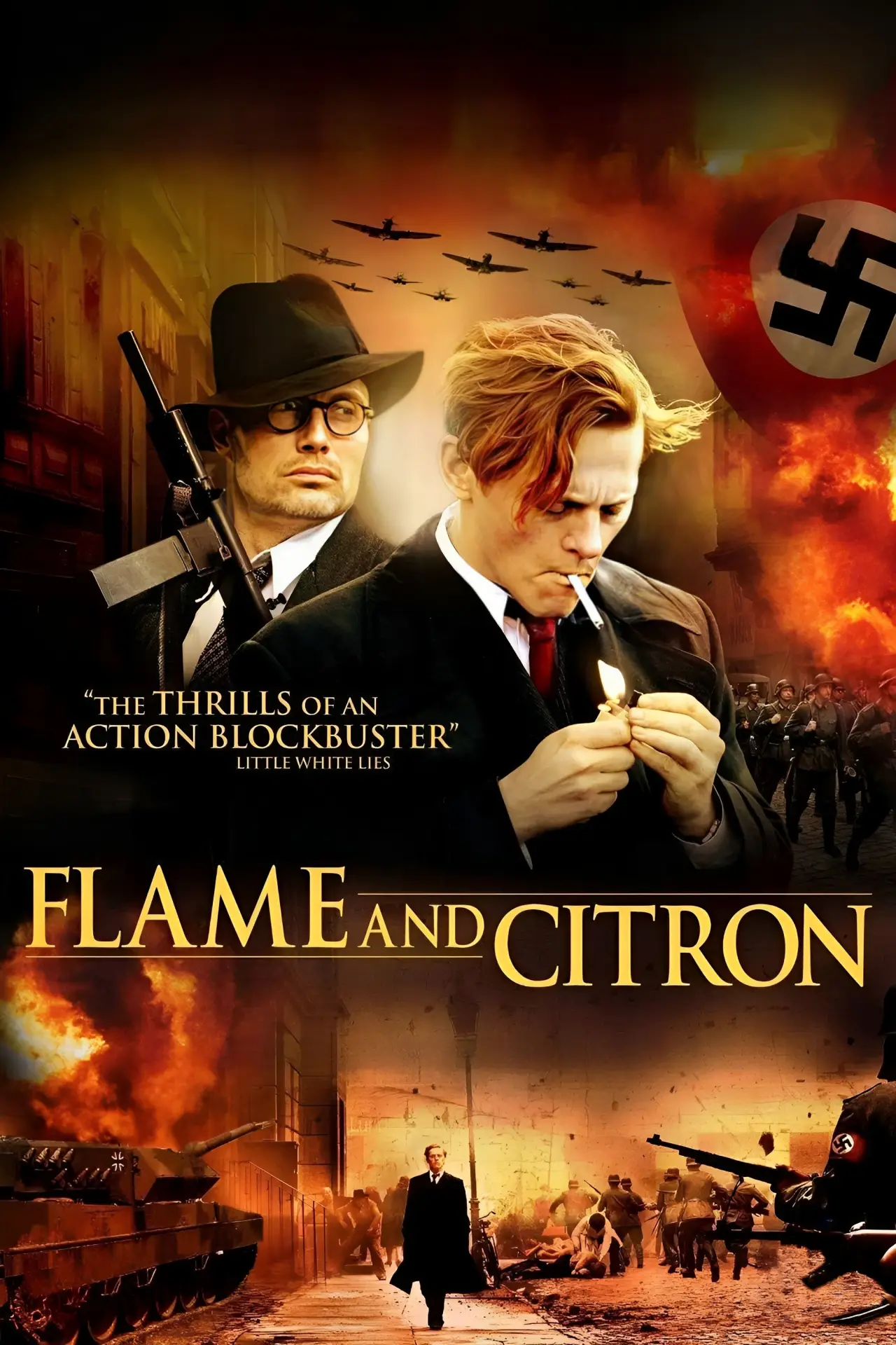 Movie poster "Flame & Citron"