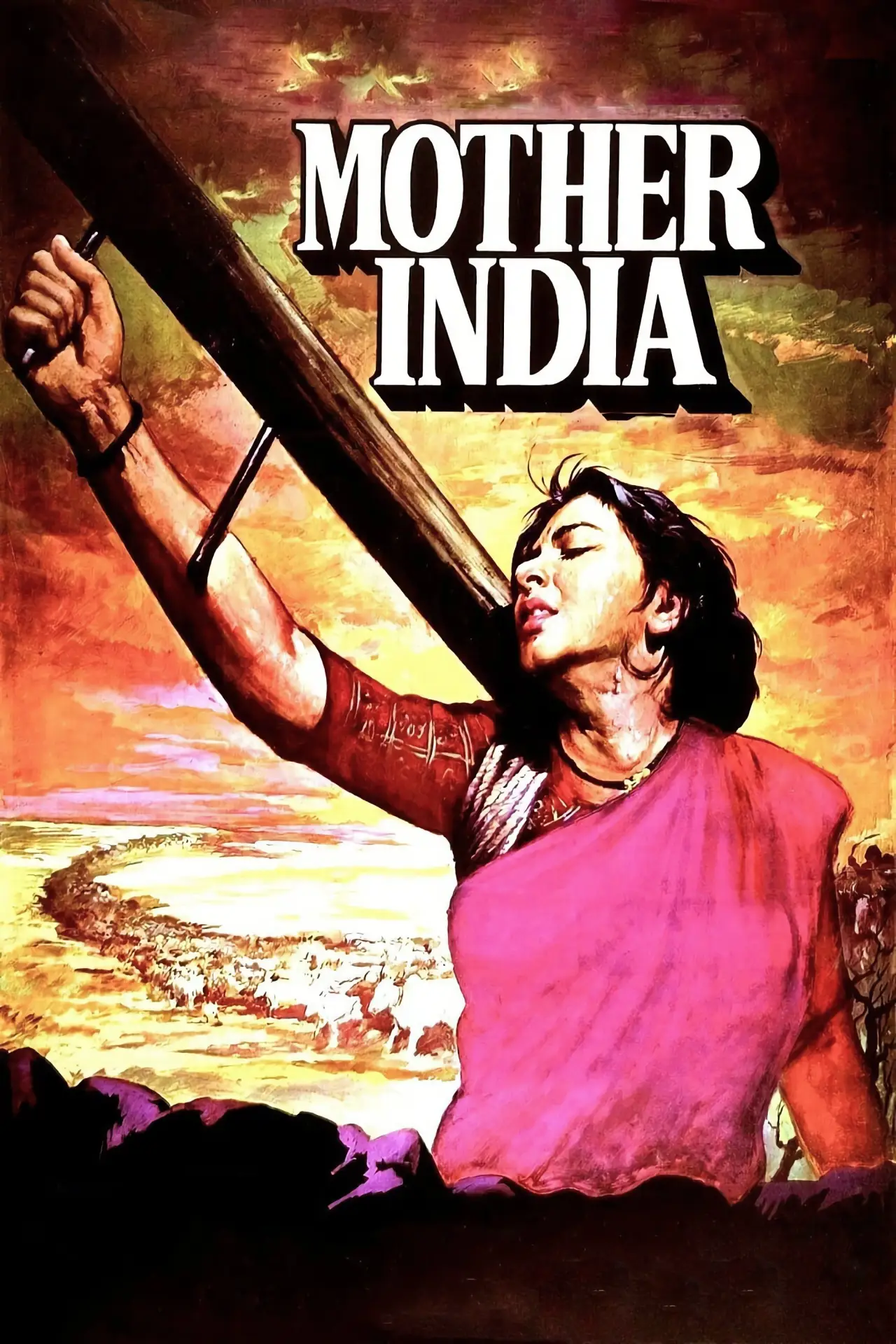 Movie poster "Mother India"