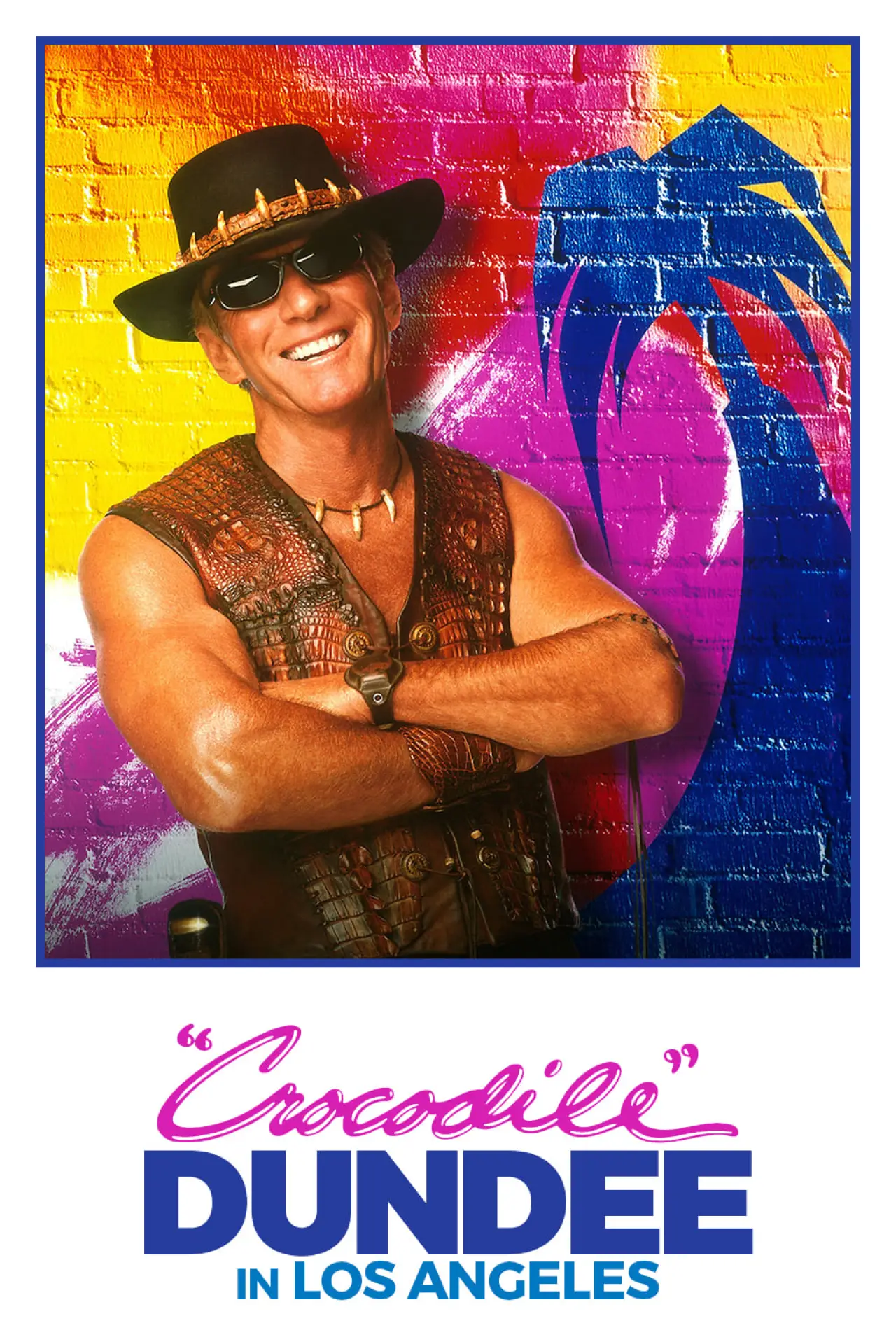 Movie poster "Crocodile Dundee in Los Angeles"