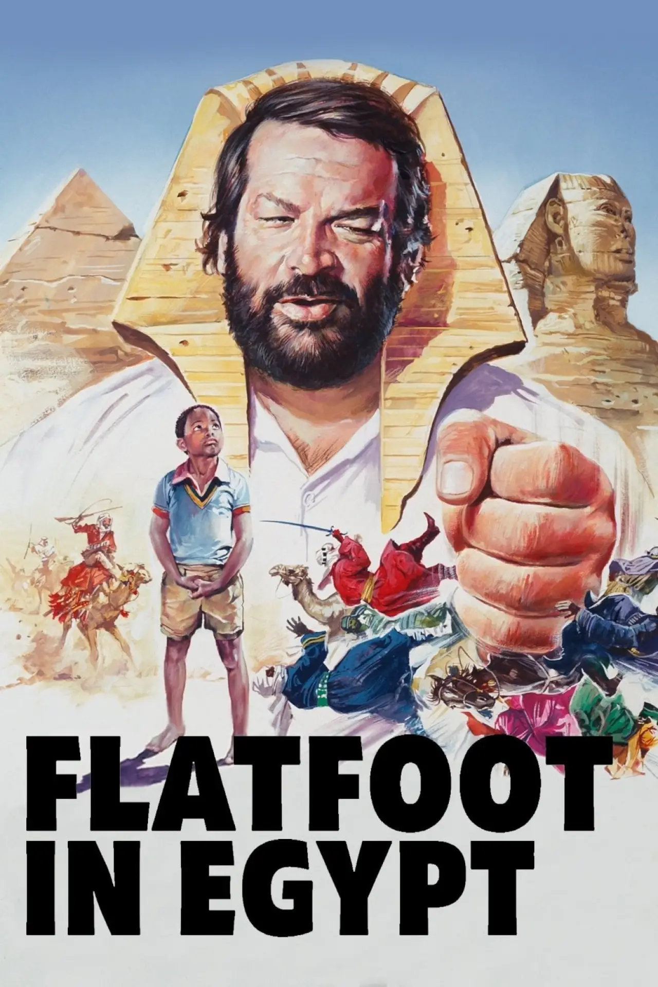 Movie poster "Flatfoot in Egypt"