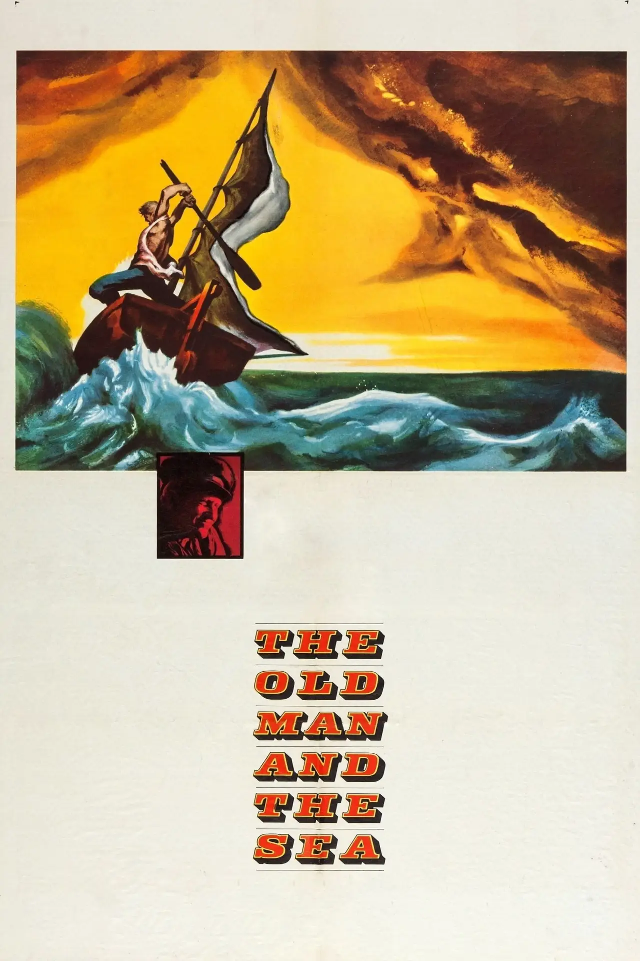 Movie poster "The Old Man and the Sea"
