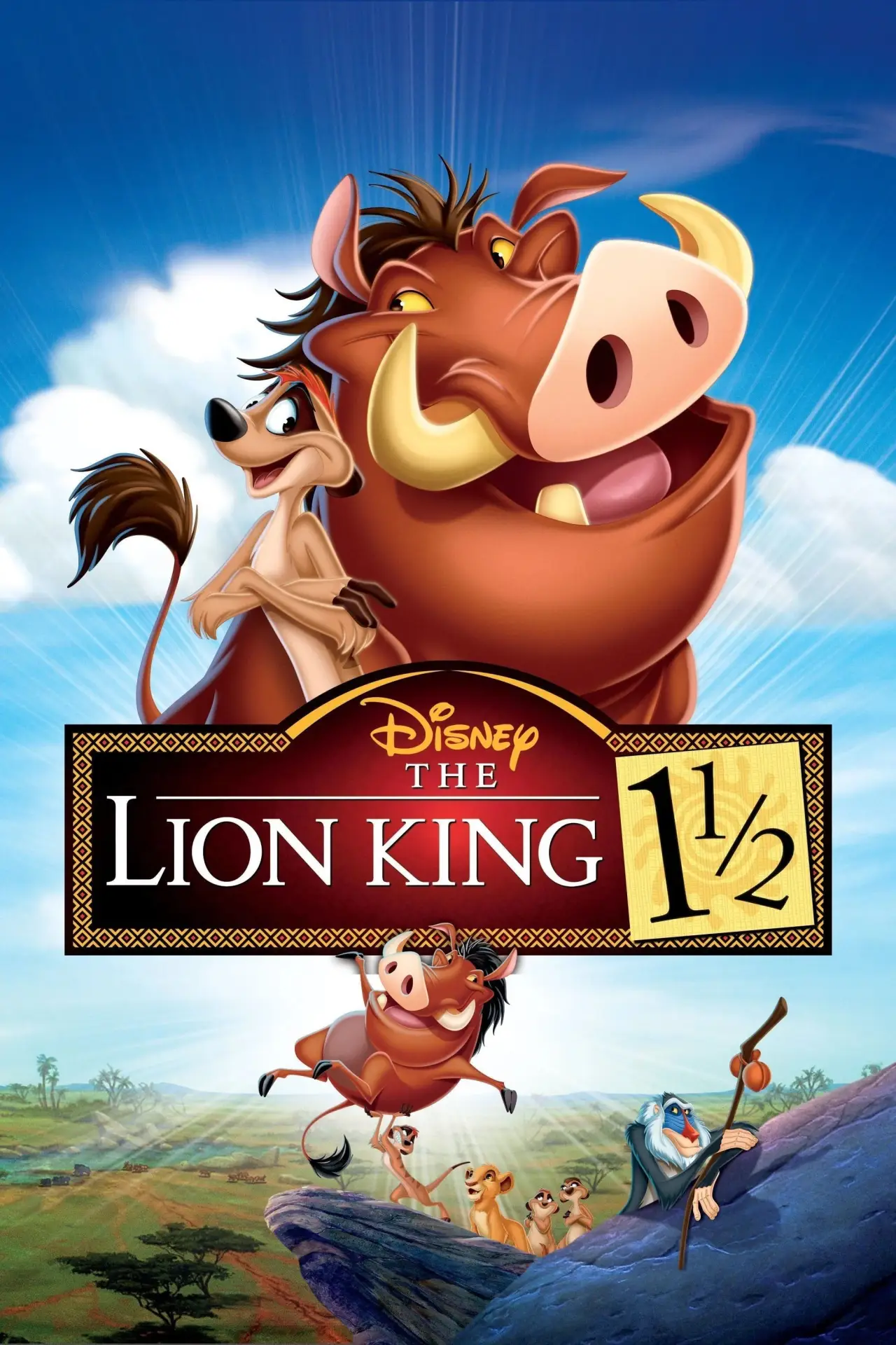 Movie poster "The Lion King 1½"