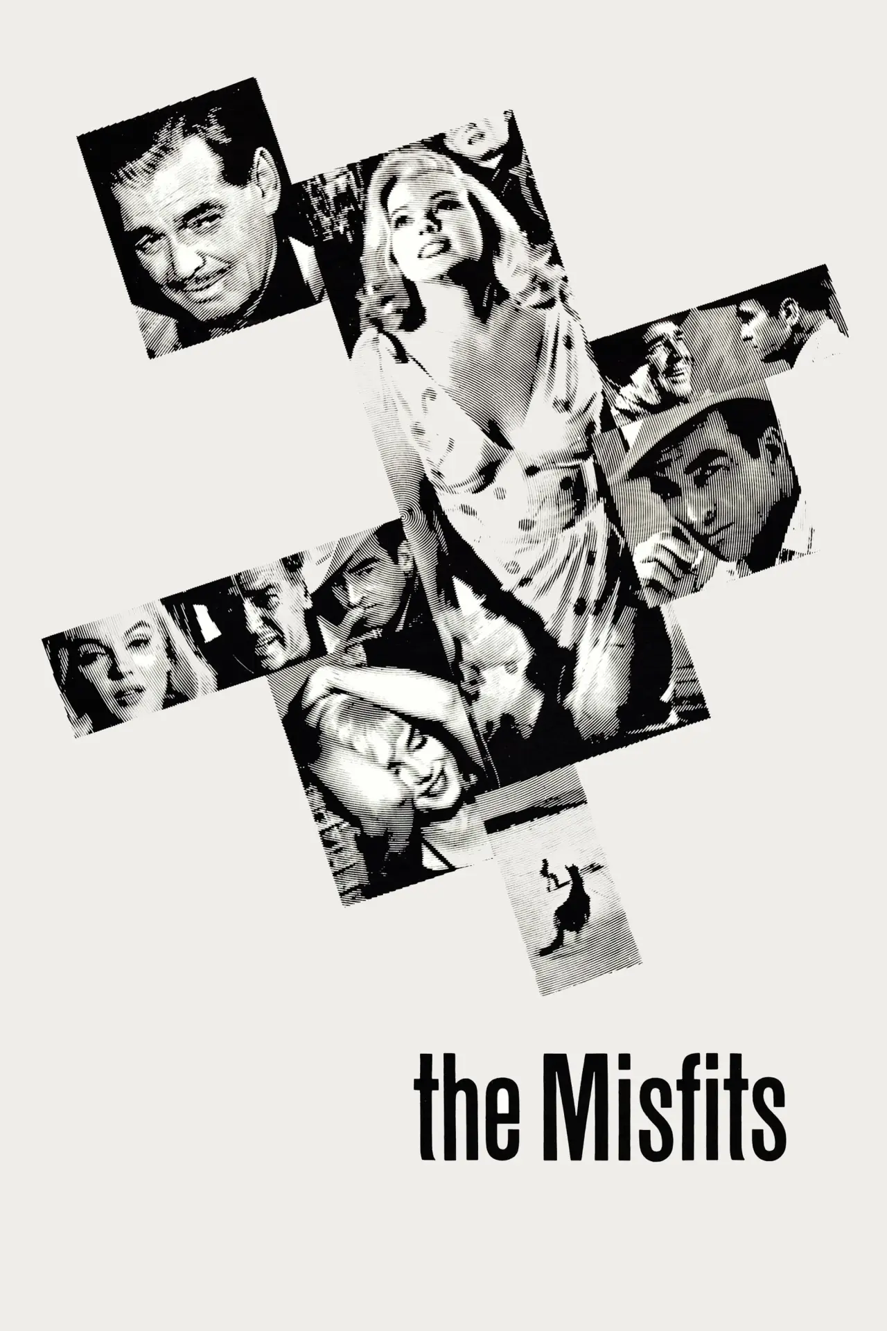 Movie poster "The Misfits"