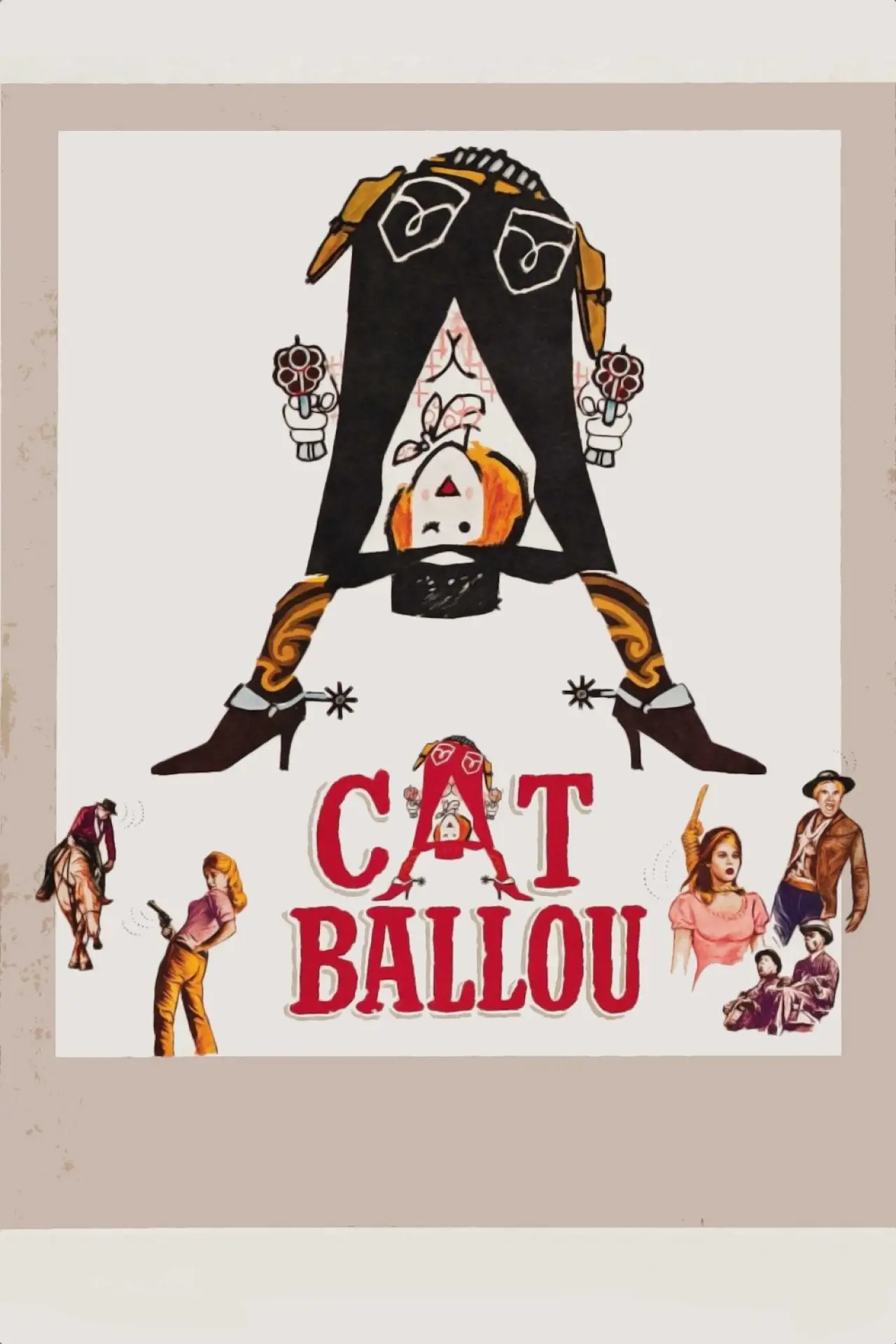 Movie poster "Cat Ballou"