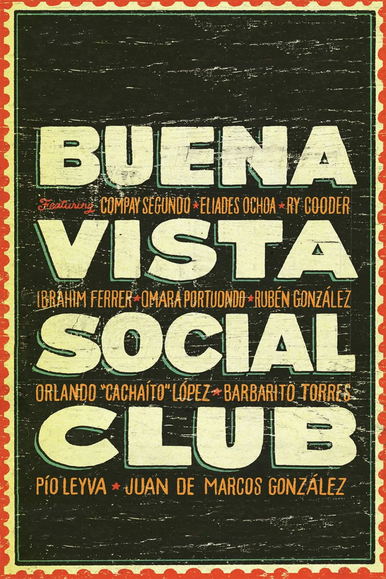 Movie poster "Buena Vista Social Club"