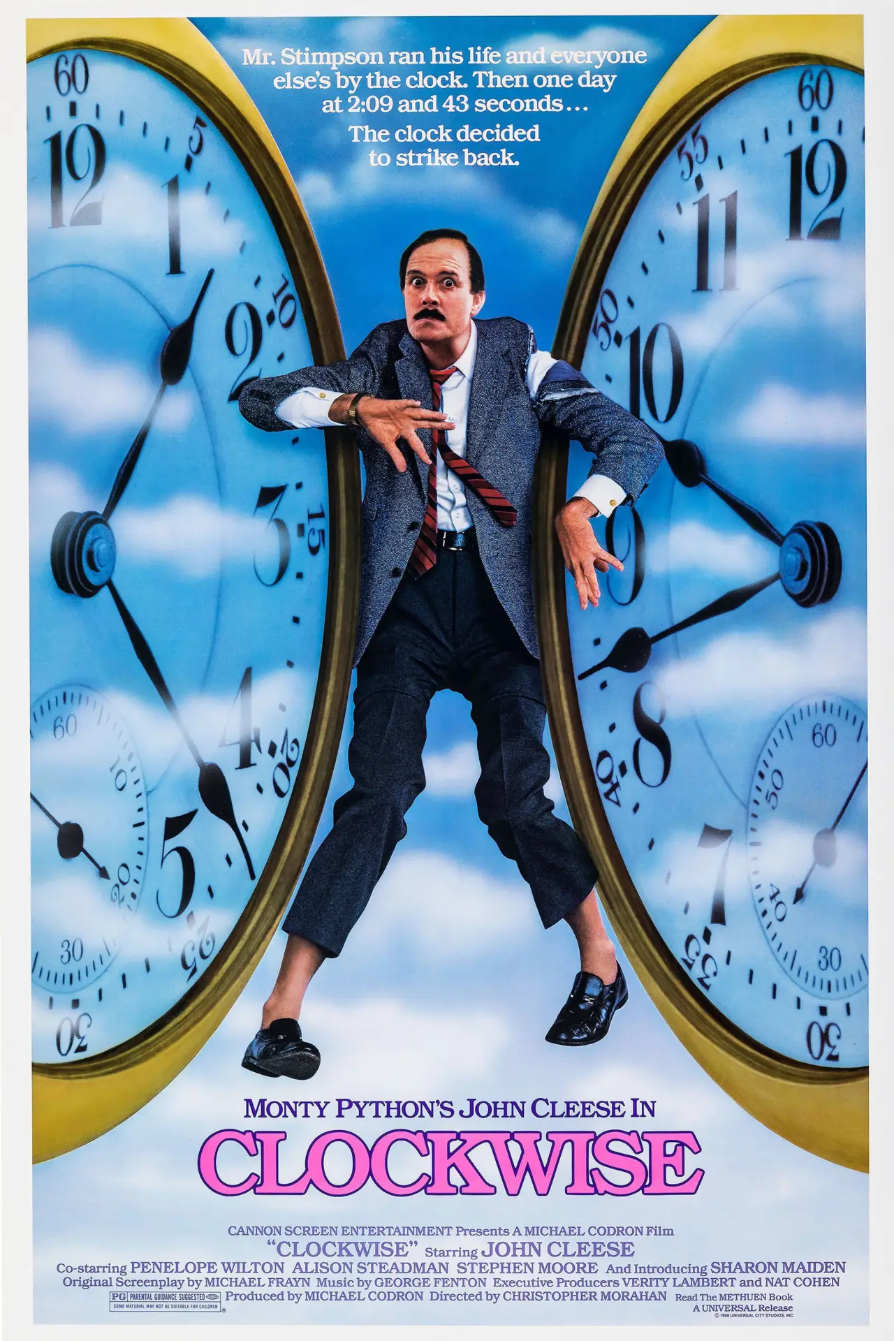 Movie poster "Clockwise"