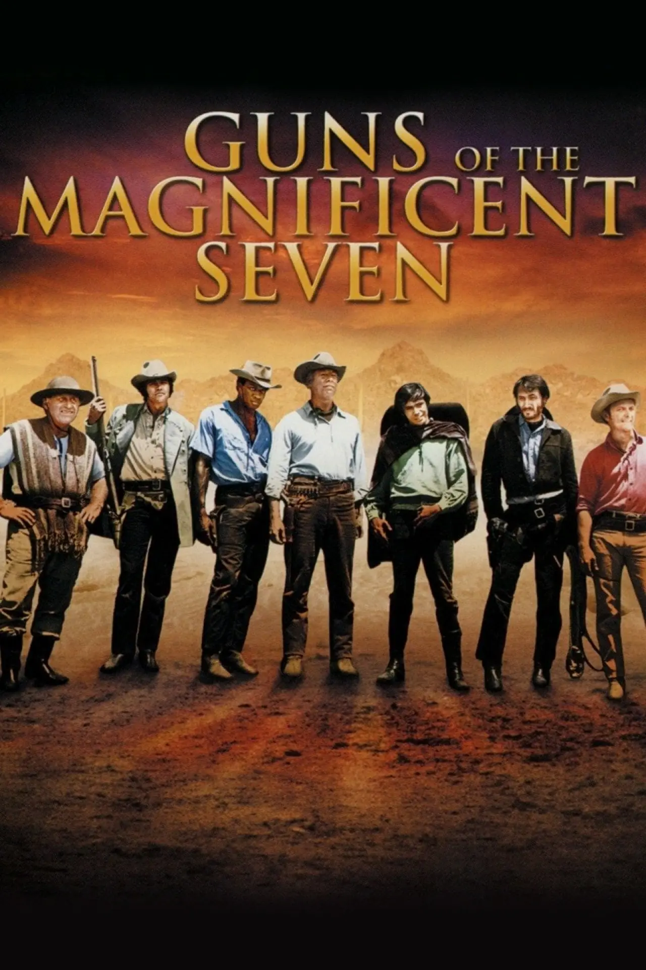 Movie poster "Guns of the Magnificent Seven"