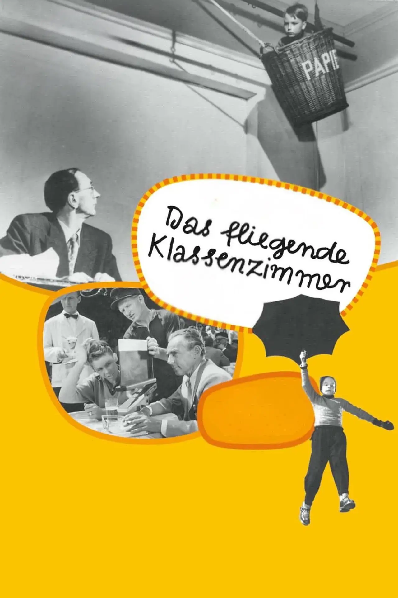 Movie poster "The Flying Classroom"