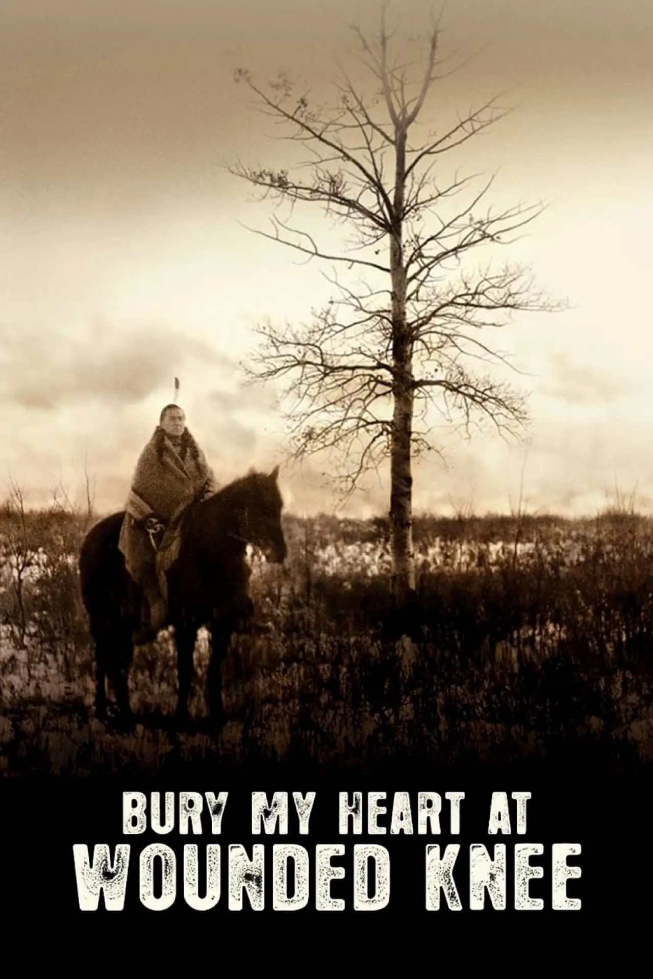Movie poster "Bury My Heart at Wounded Knee"