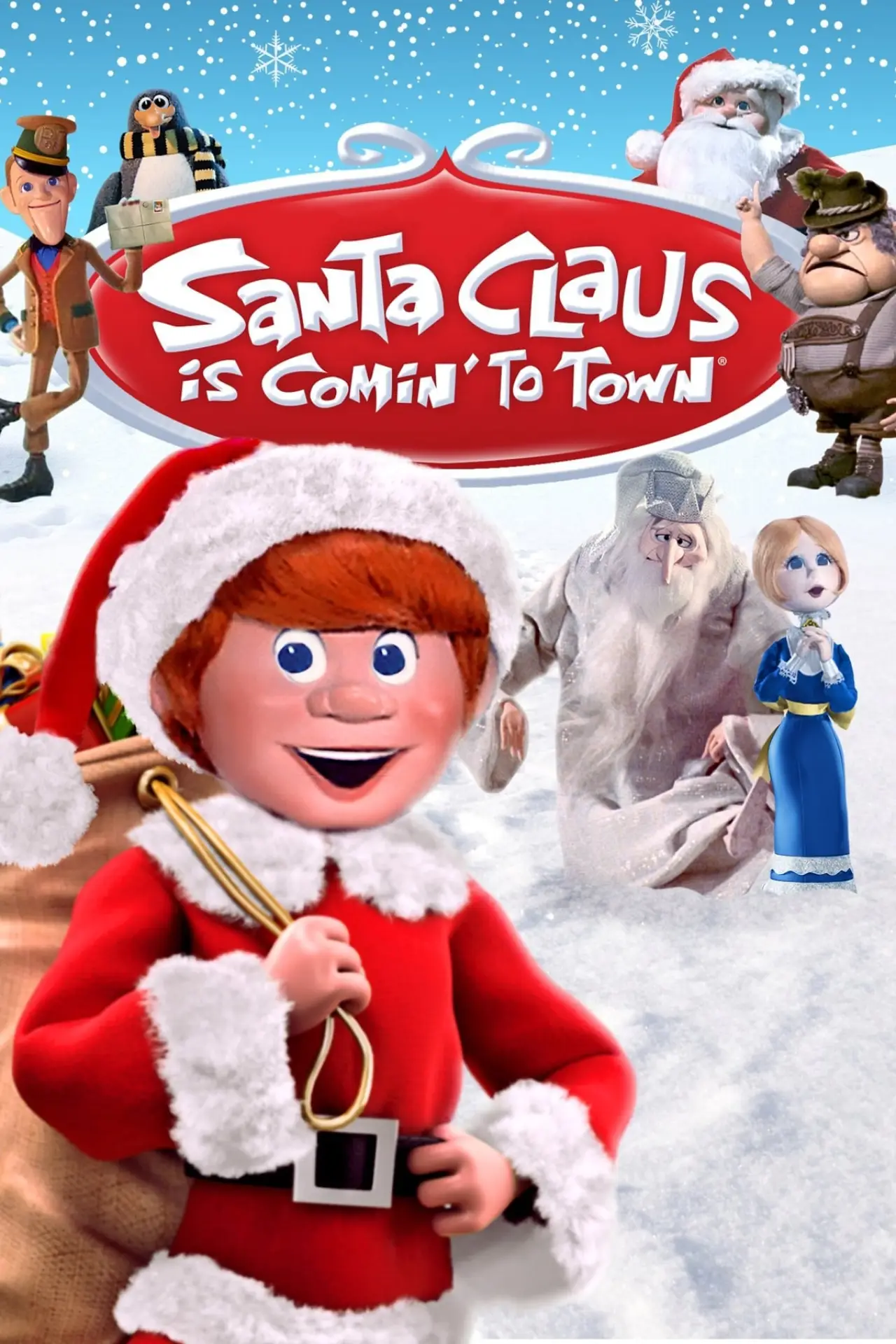 Movie poster "Santa Claus Is Comin