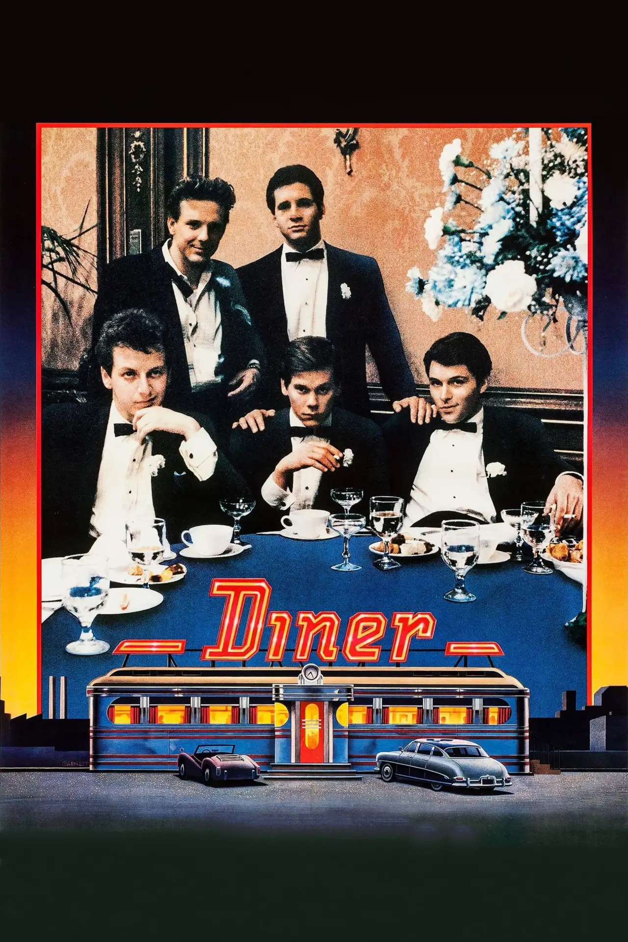 Movie poster "Diner"