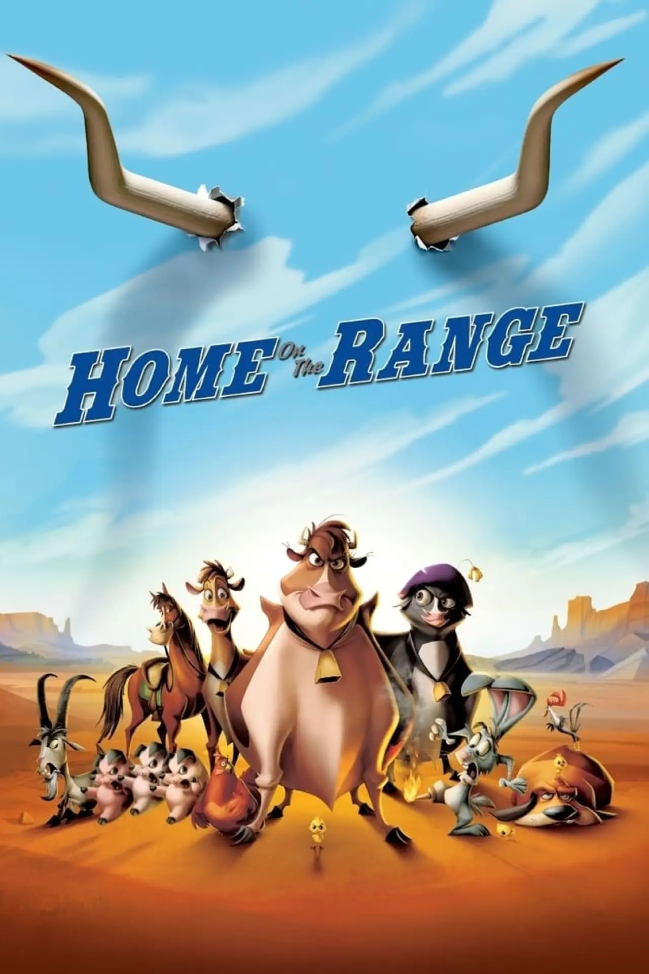 Movie poster "Home on the Range"
