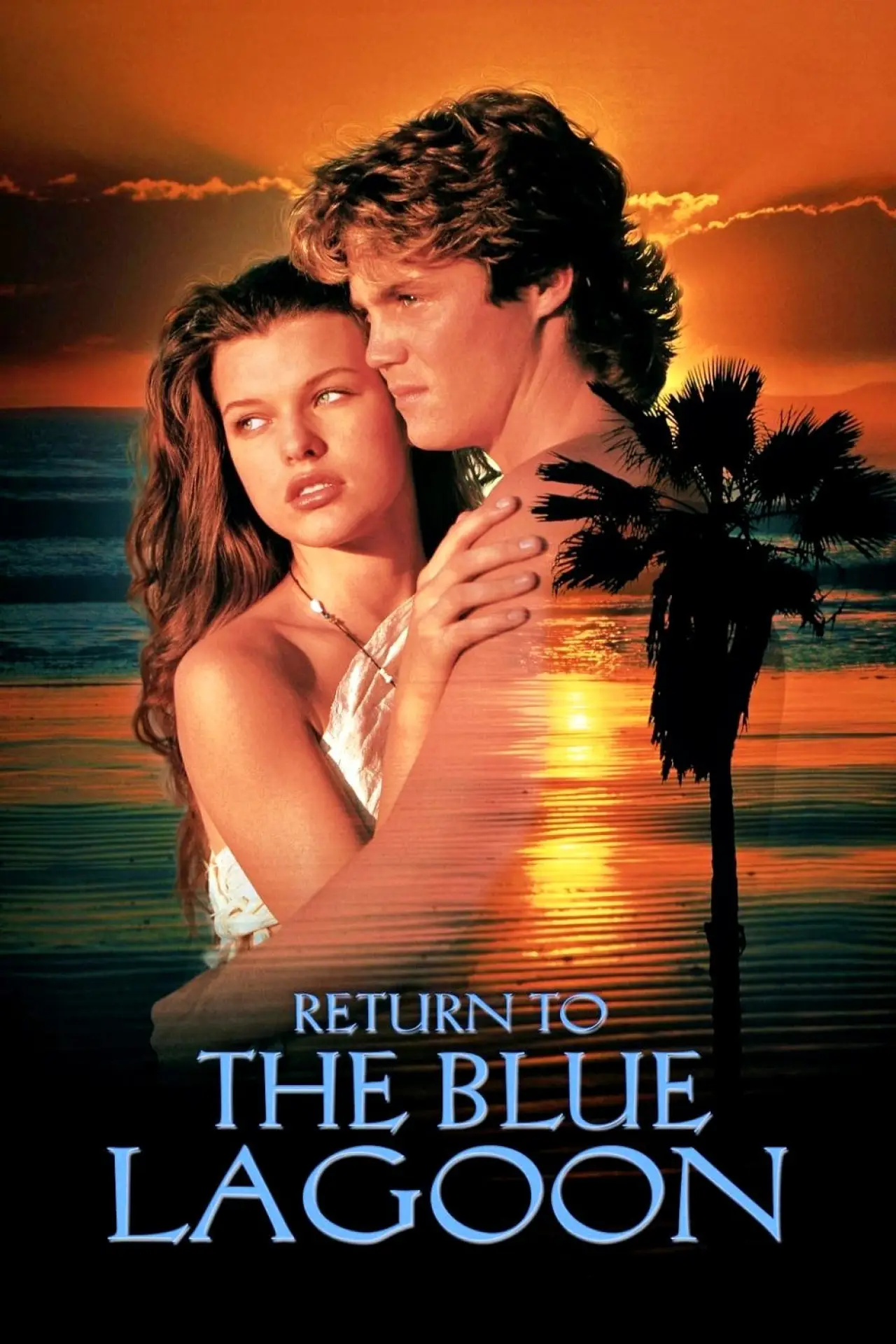 Movie poster "Return to the Blue Lagoon"