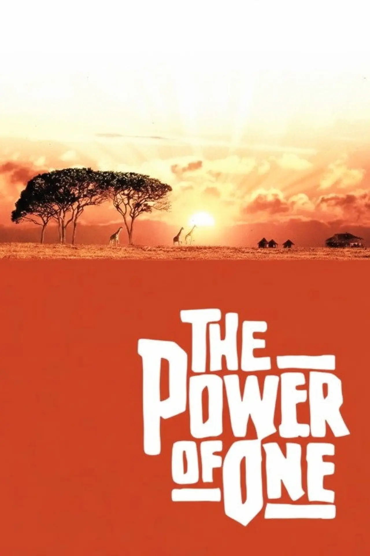 Movie poster "The Power of One"