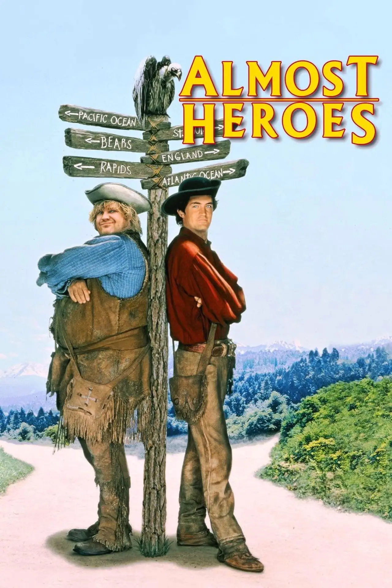 Movie poster "Almost Heroes"