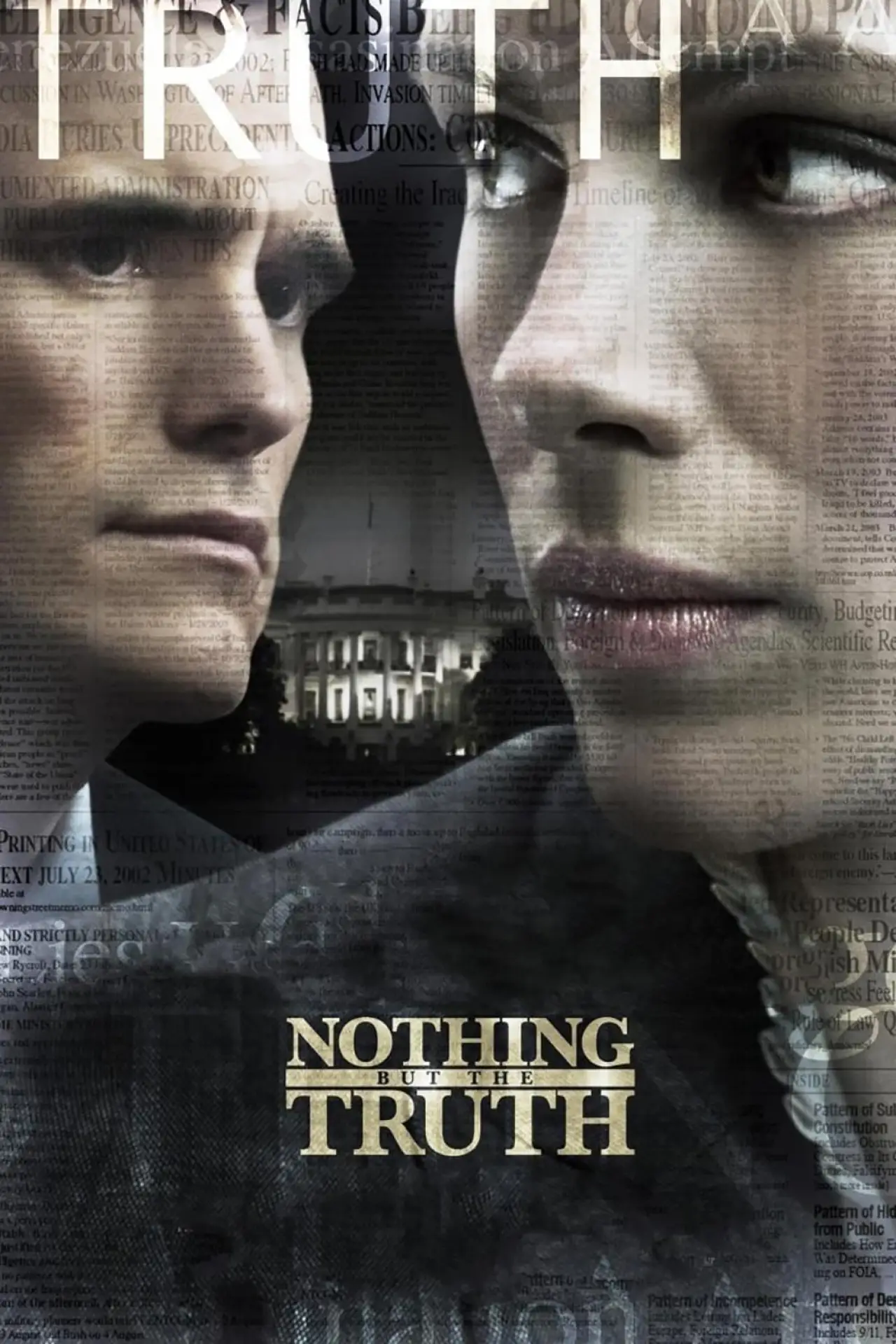 Movie poster "Nothing but the Truth"