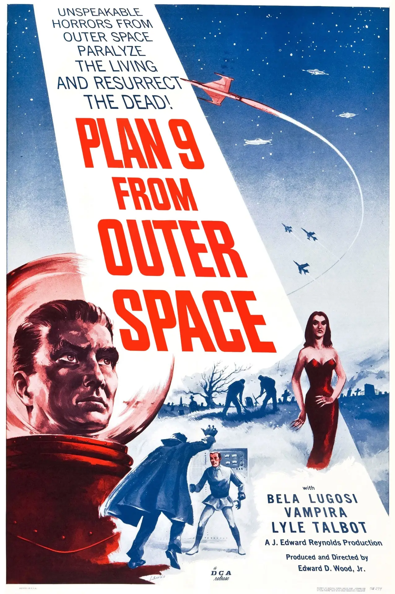 Movie poster "Plan 9 from Outer Space"