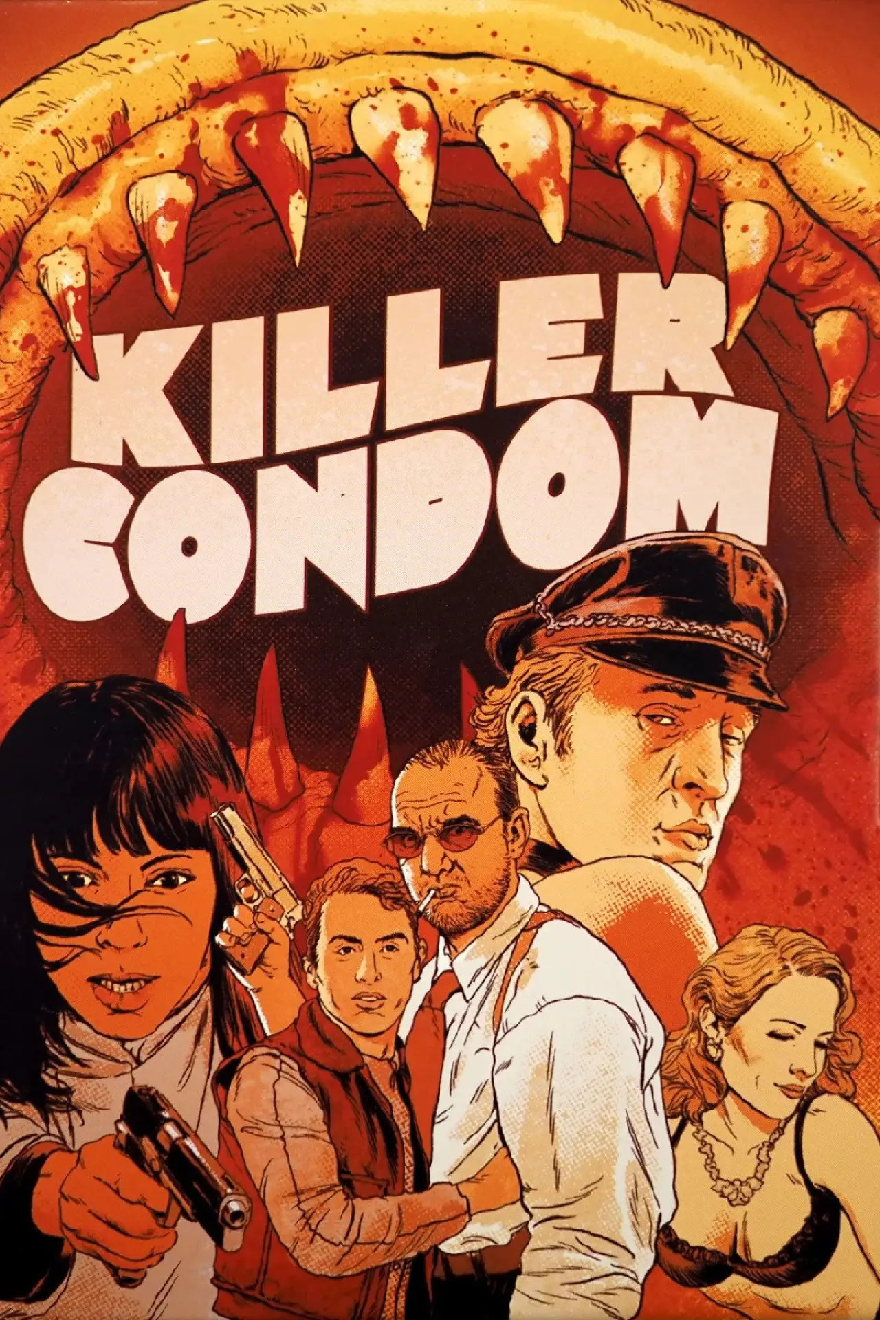 Movie poster "The Killer Condom"
