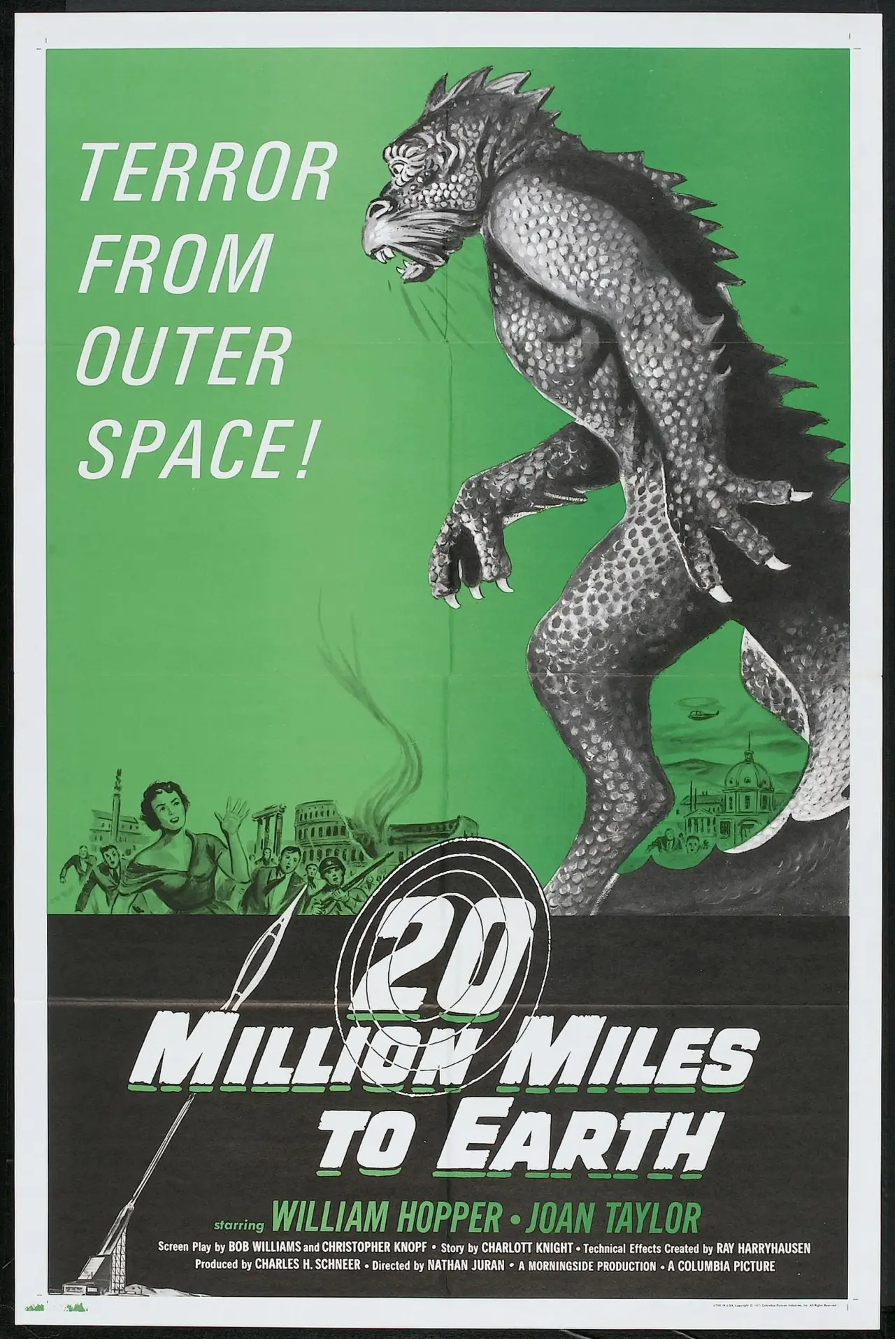 Movie poster "20 Million Miles to Earth"