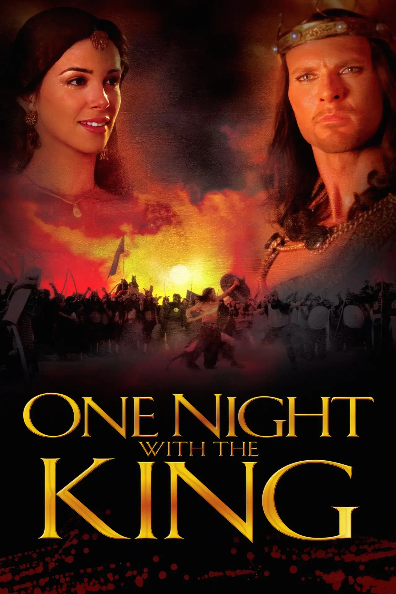 Movie poster "One Night with the King"