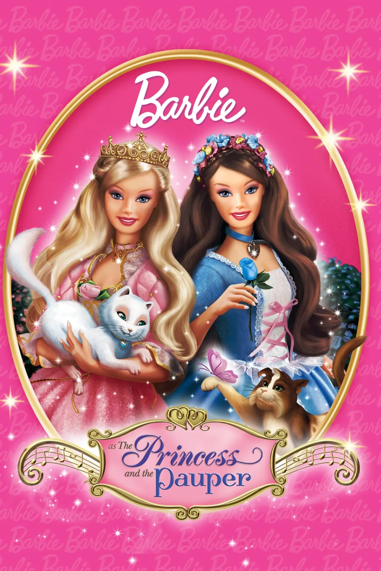 Movie poster "Barbie as The Princess & the Pauper"
